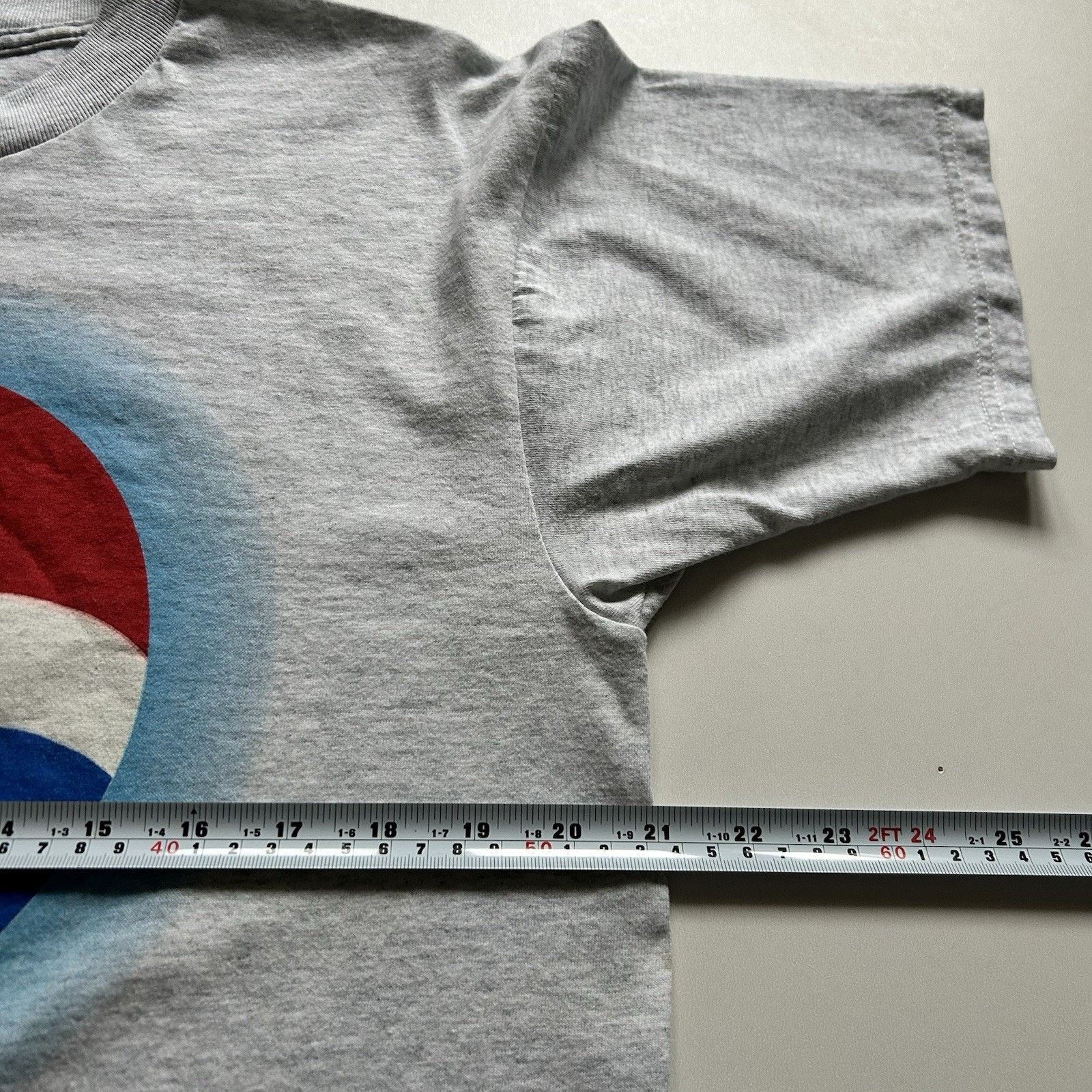Fruit Of The Loom Vintage 90s Pepsi T-Shirt Large Fruit Of The Loom Promo Rare Size US L / EU 52-54 / 3 - 5 Thumbnail