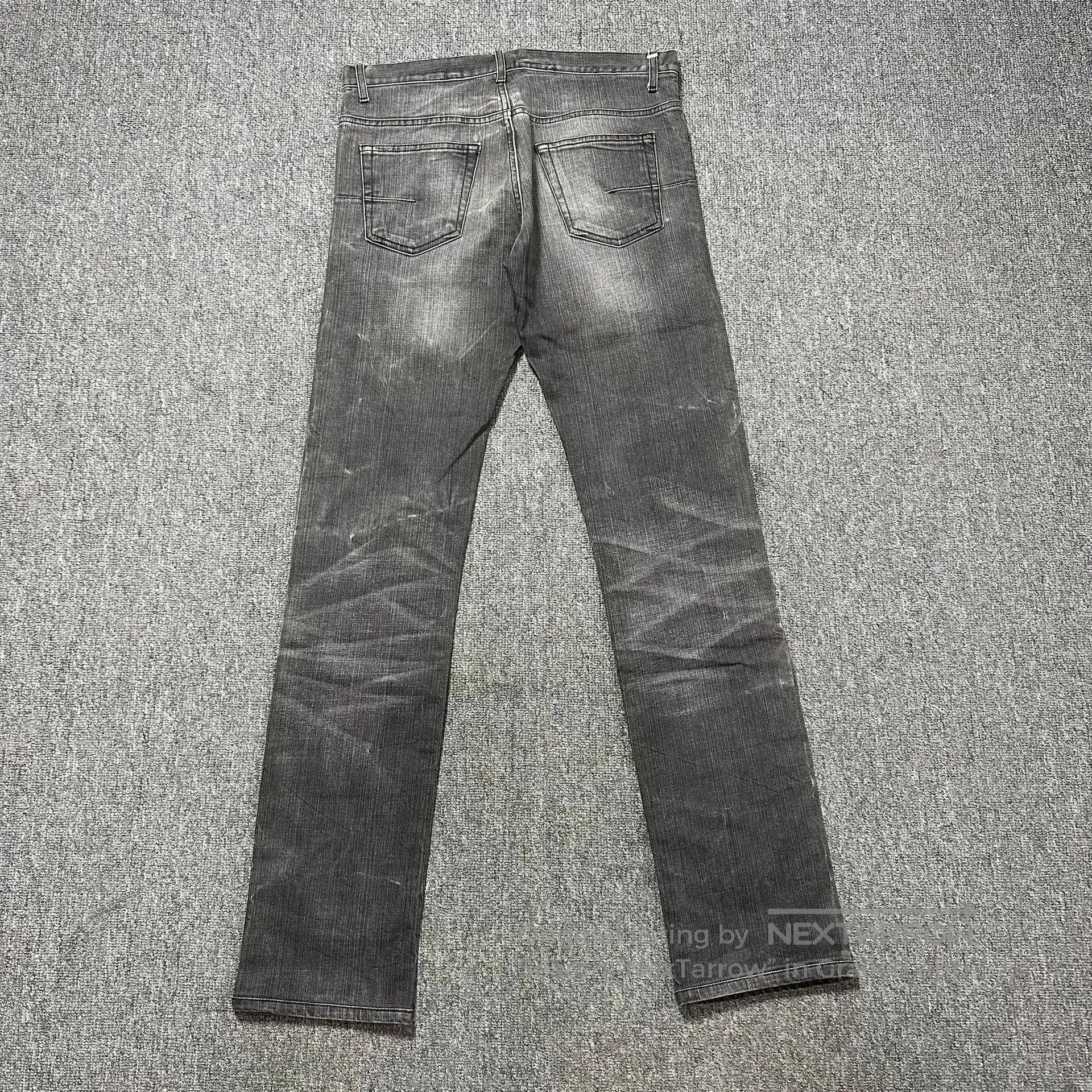 Dior dior homme gray washed denim jeans. Size US 30 / EU 46 - 5 Thumbnail