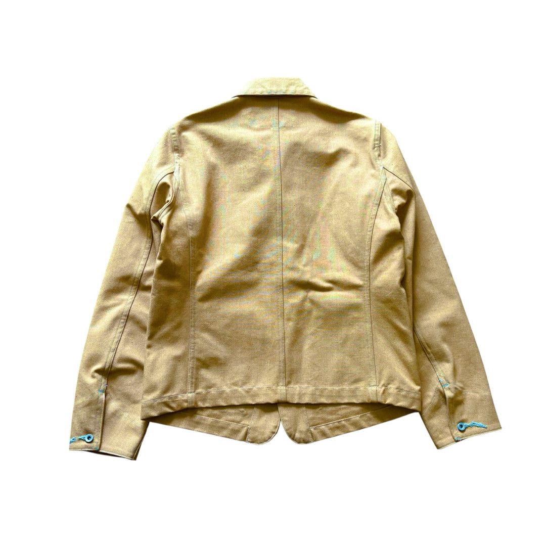 FilMelange Fil' Em Alls Brown Duck Cotton Coverall Jacket (Size 3) Size US S / EU 44-46 / 1 - 3 Thumbnail