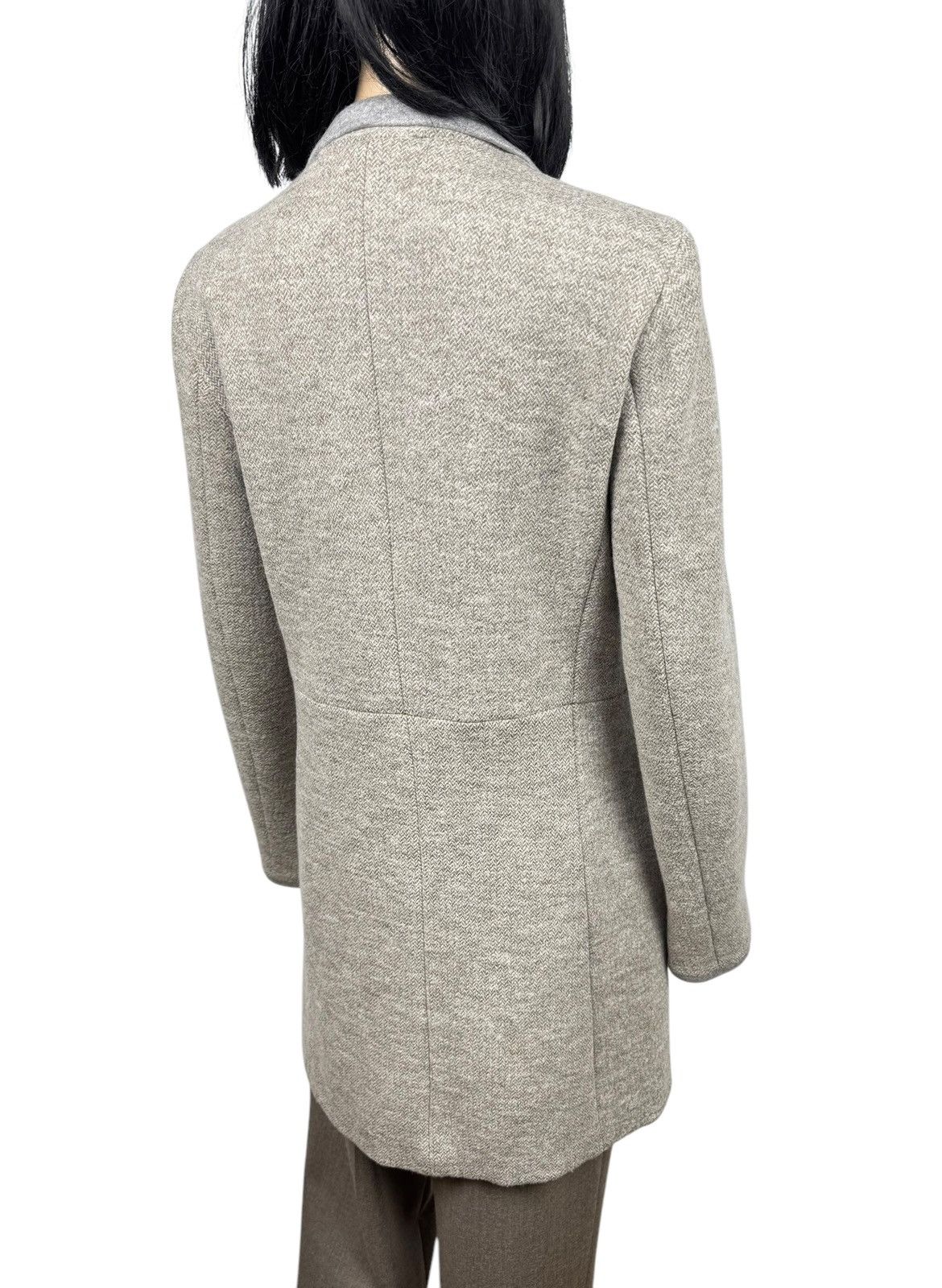 Fabiana Filippi Fabiana Filippi Lana Merino Wool Herringbone Coat size M Size M / US 6-8 / IT 42-44 - 9 Thumbnail