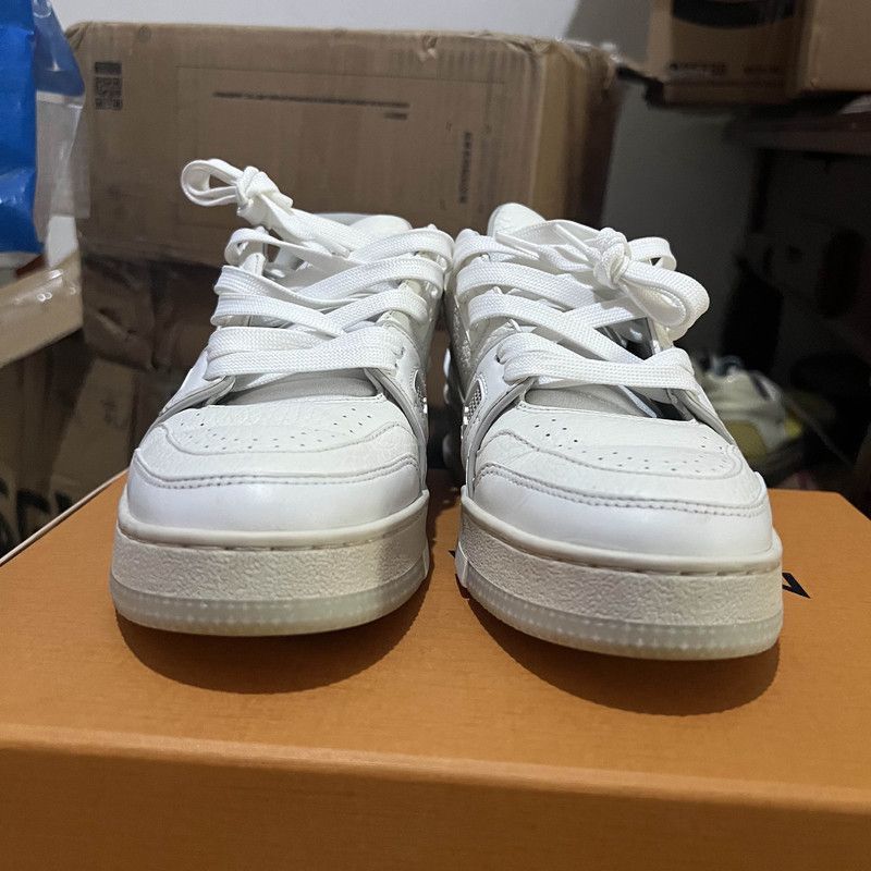 Louis Vuitton Louis Vuitton Trainer Low Top Fashion Sneakers -2508 Size US 6.5 / EU 39-40 - 2 Thumbnail