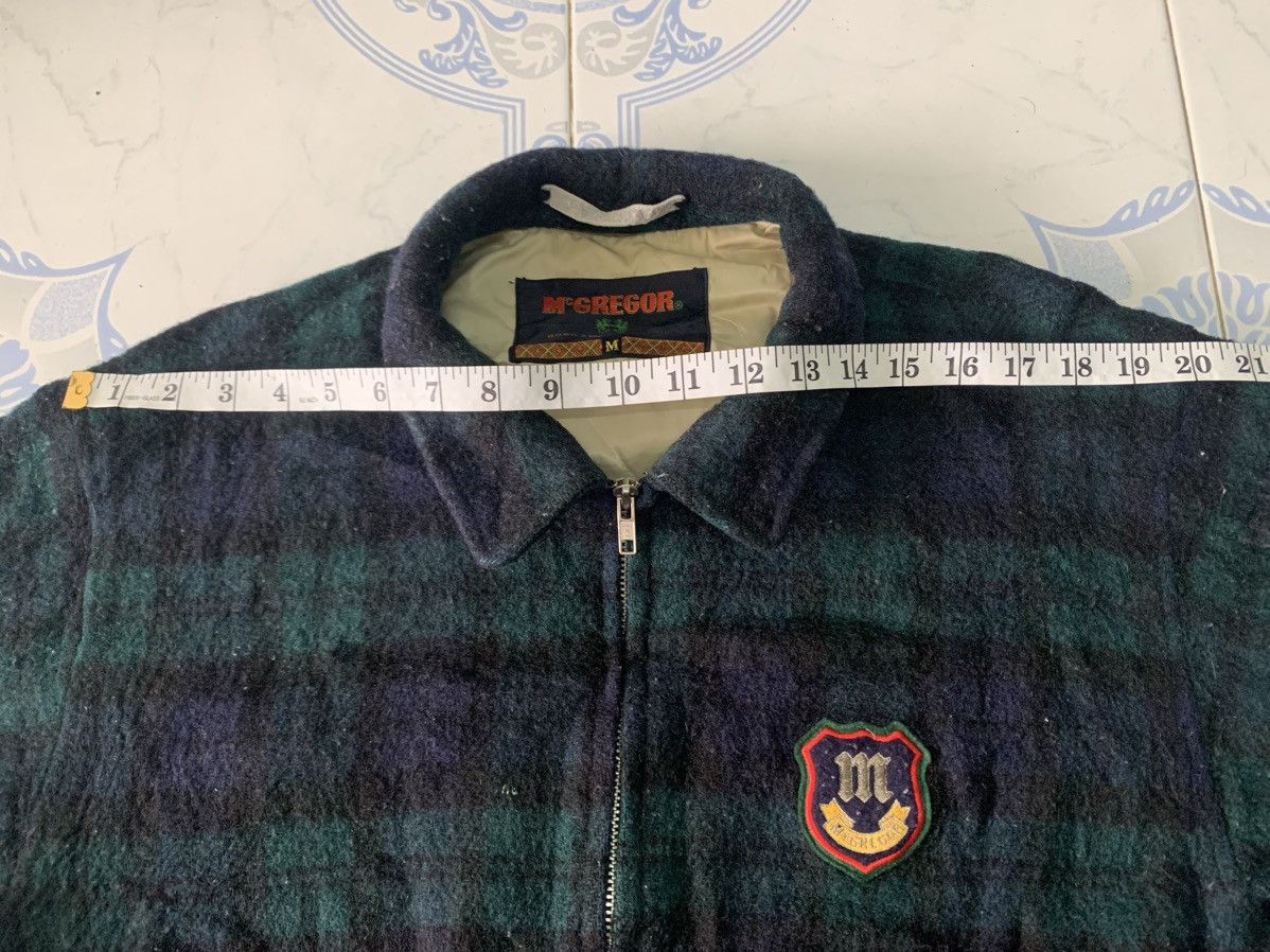 McGregor Big Logo McGregor Official Wool Blend Checkered Jacket Size US M / EU 48-50 / 2 - 17 Thumbnail