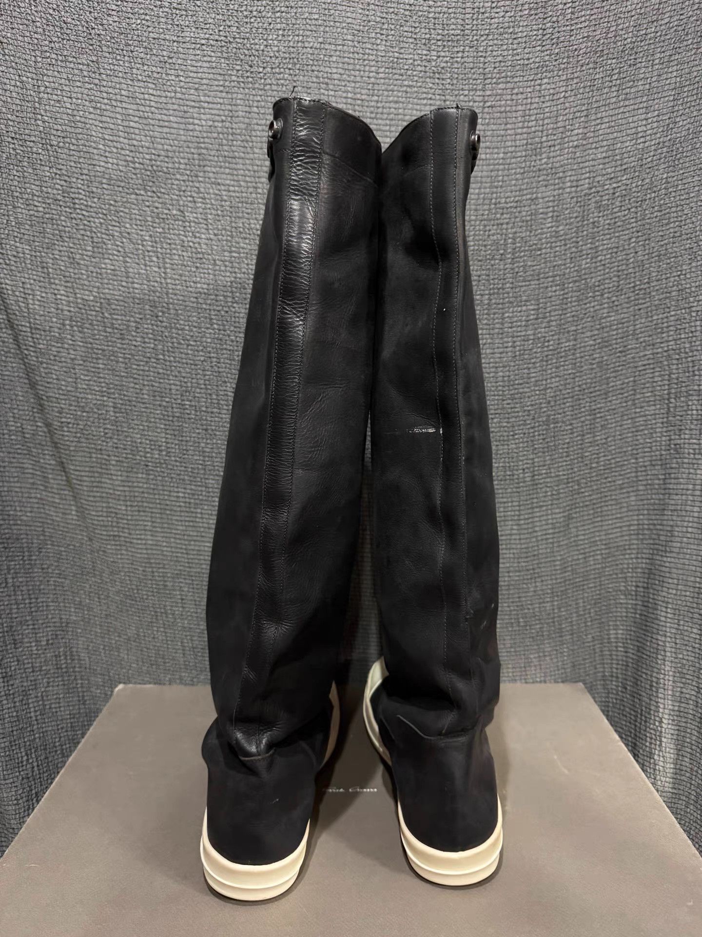 Rick Owens Rick Owens 14FW ultra-thick cowhide Elephant boots Size US 10 / EU 43 - 5 Thumbnail