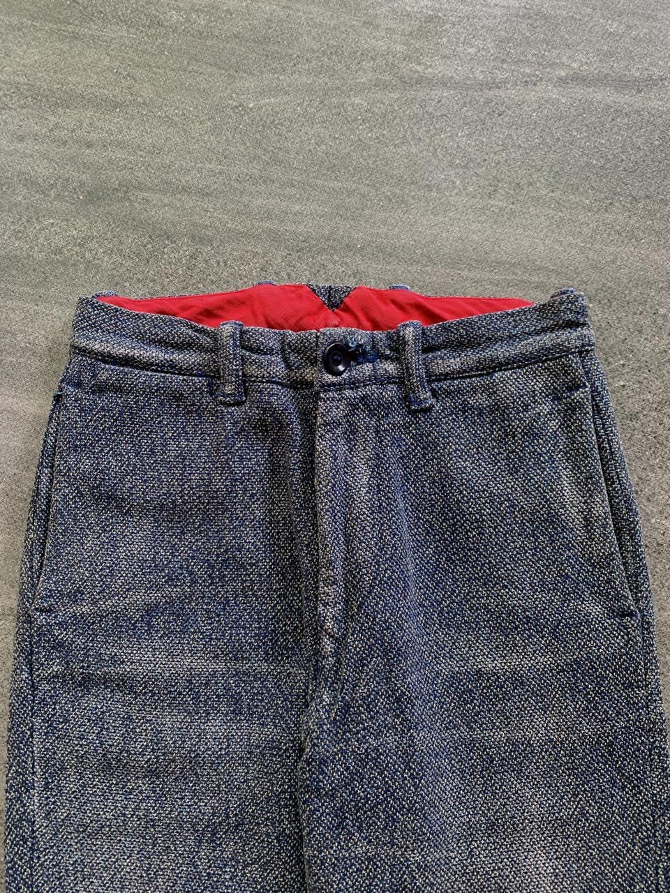 Kapital Tweed Textured Flared Pants Size US 27 - 2 Thumbnail