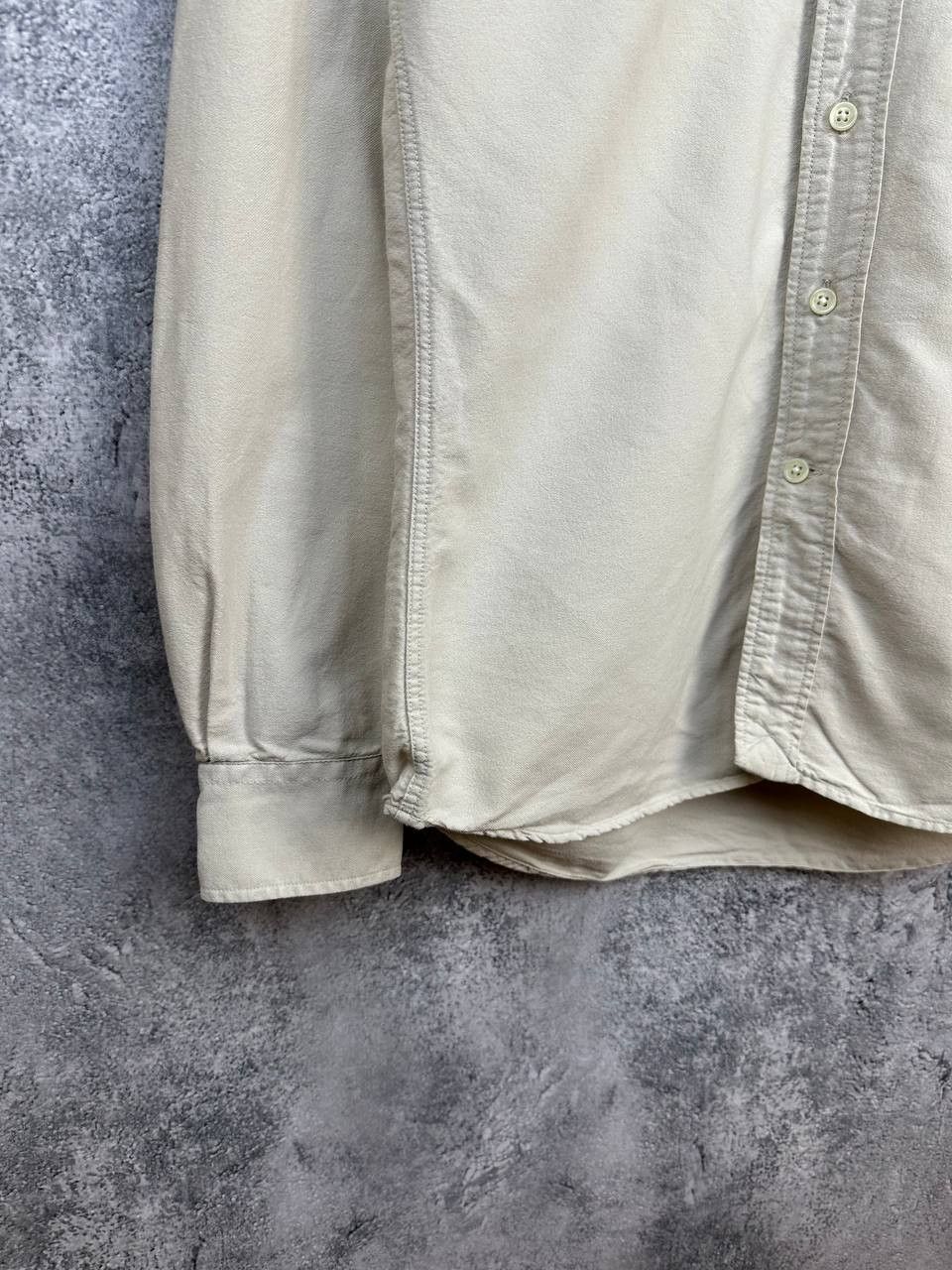 A Day's March A Days March Daintree Organic Cotton Button Up Shirt Beige Size US S / EU 44-46 / 1 - 6 Thumbnail