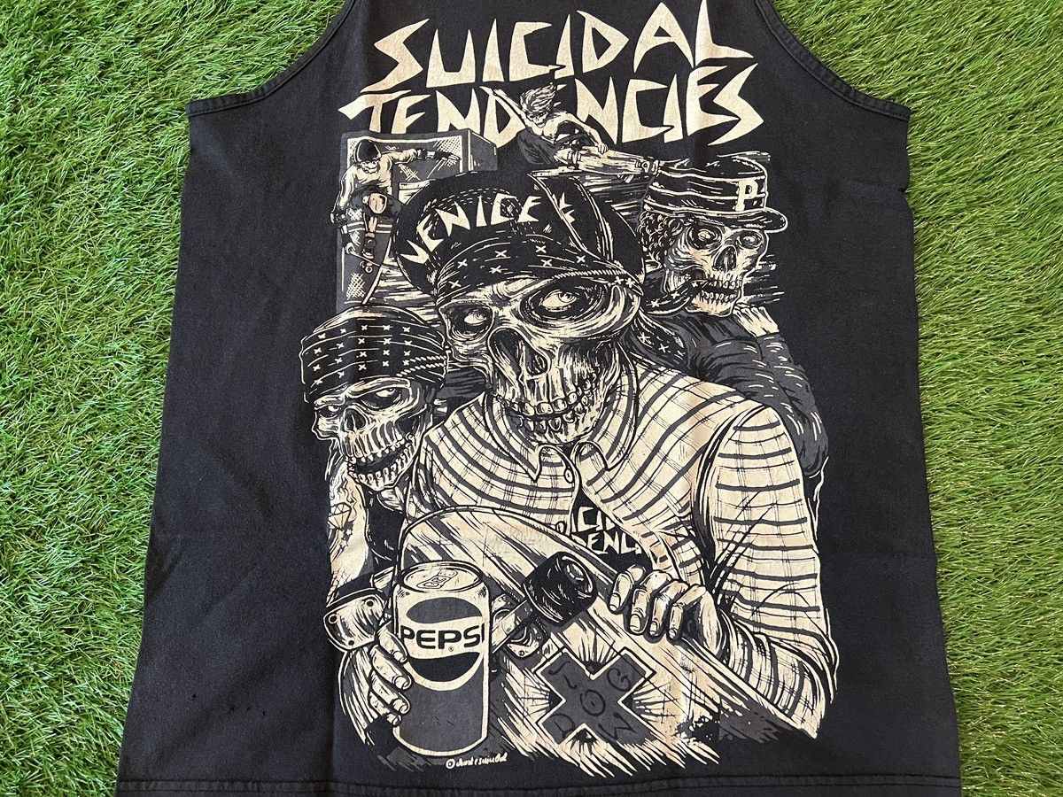 Band Tees Dogtown X Suicidal Tendencies Suicidal Punk Tank Top Pepsi Size US M / EU 48-50 / 2 - 2 Thumbnail