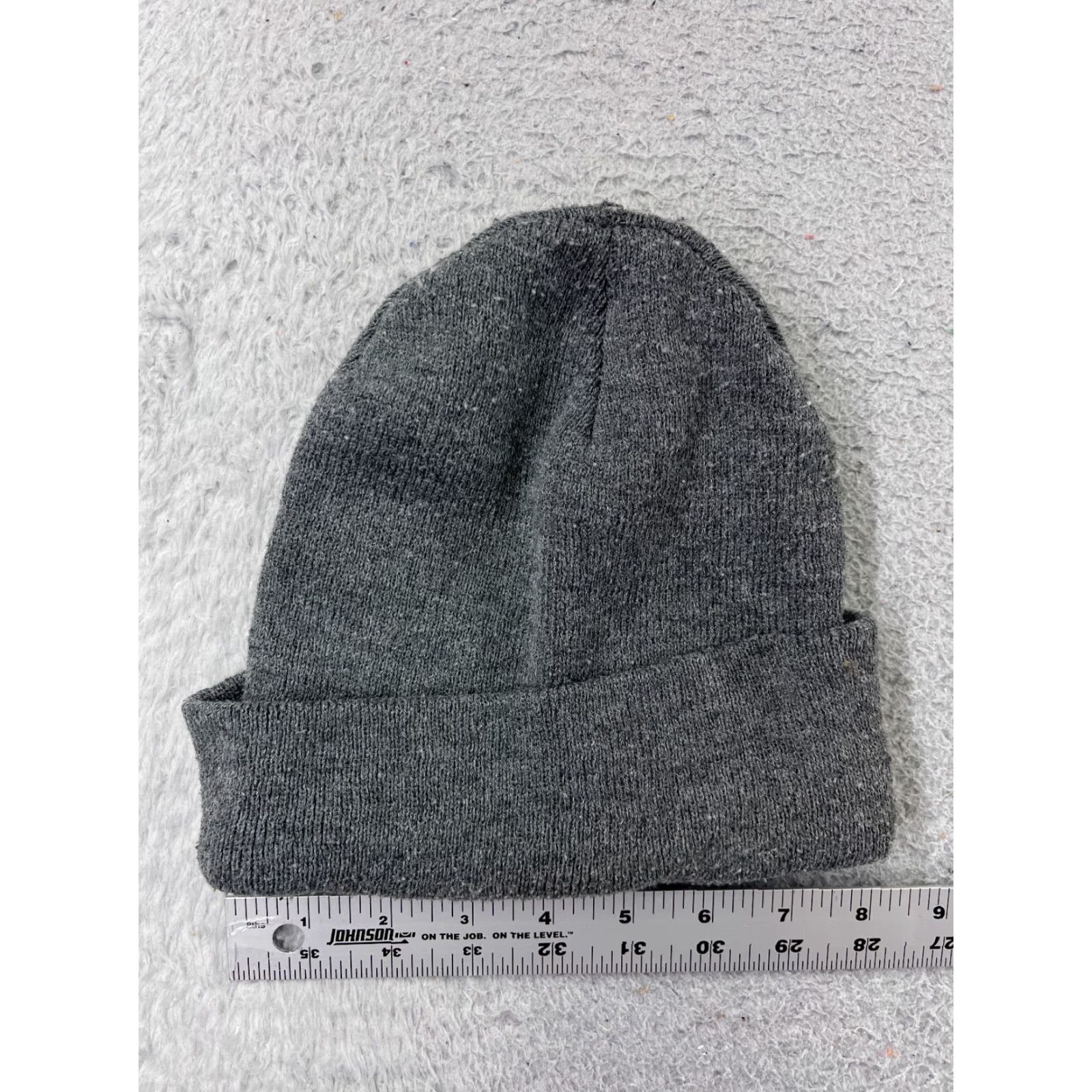 Port & Company EDGEhomes Beanie Toque Adult One Size Gray Knit 100% Acrylic House Builder Size ONE SIZE - 3 Thumbnail