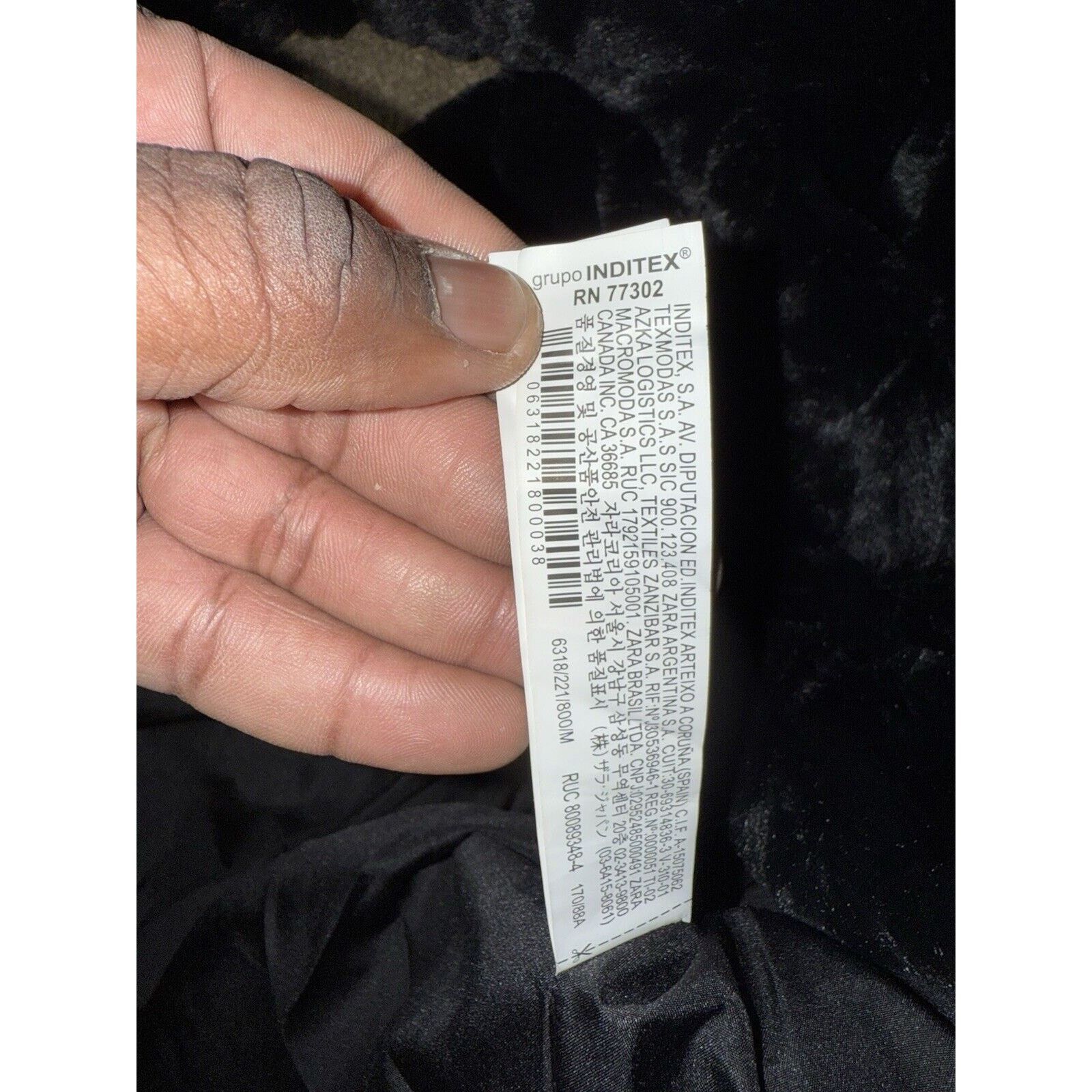 Zara Zara Faux Fur Bomber Jacket Hooded Black Coat Women’s Medium Size M / US 6-8 / IT 42-44 - 8 Thumbnail