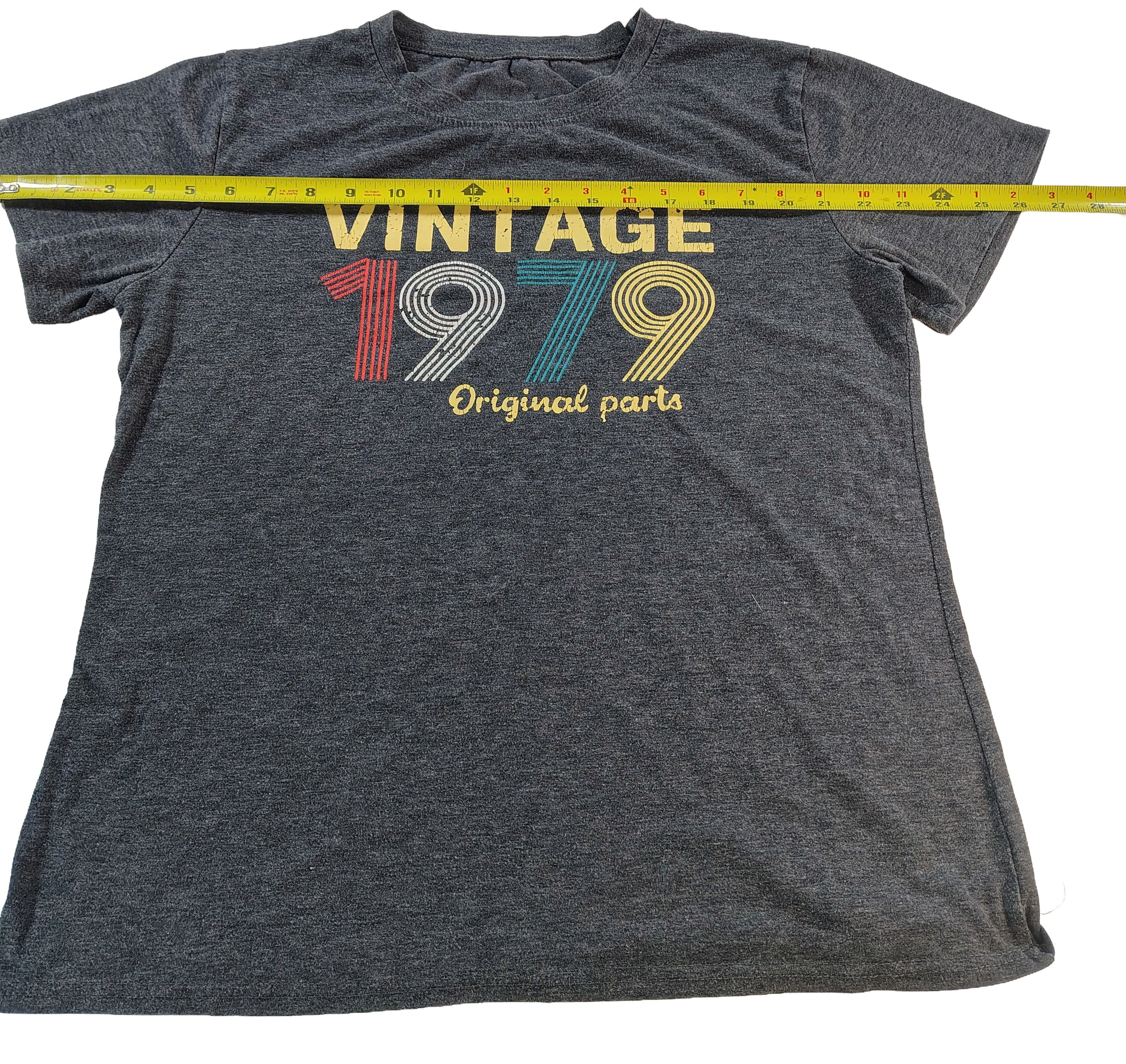 Other Men's Medium "Vintage 1979 Original Parts" Graphic T-Shirt Size US M / EU 48-50 / 2 - 2 Thumbnail