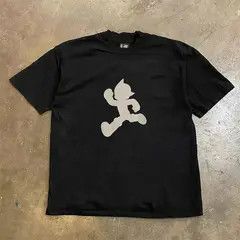 Japanese Brand VIBE Cartoon animal print washed vintage cotton t-shirt Size US M / EU 48-50 / 2 - 5 Thumbnail