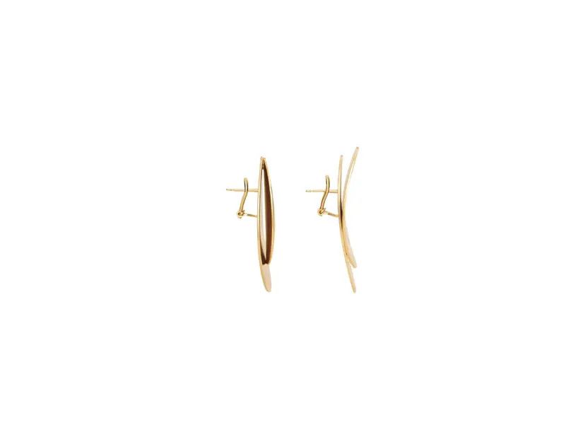 Celine o1bcso1str0526 461CE6BRA Size: OS / Petale Earrings in Gold Size ONE SIZE - 3 Thumbnail