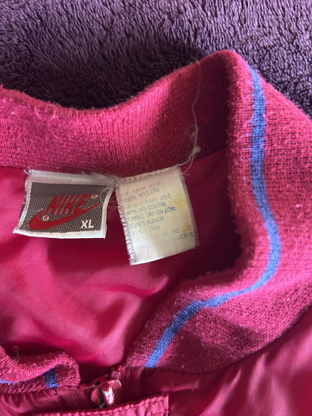 Vintage 80s 90s Nike Colorblock Bomber Jacket XL (Fits M)