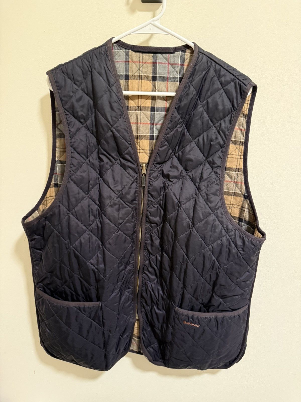 Barbour Barbour Quilted Vest - Navy | Size XXL / C46 Size US XL / EU 56 / 4 - 1 Thumbnail