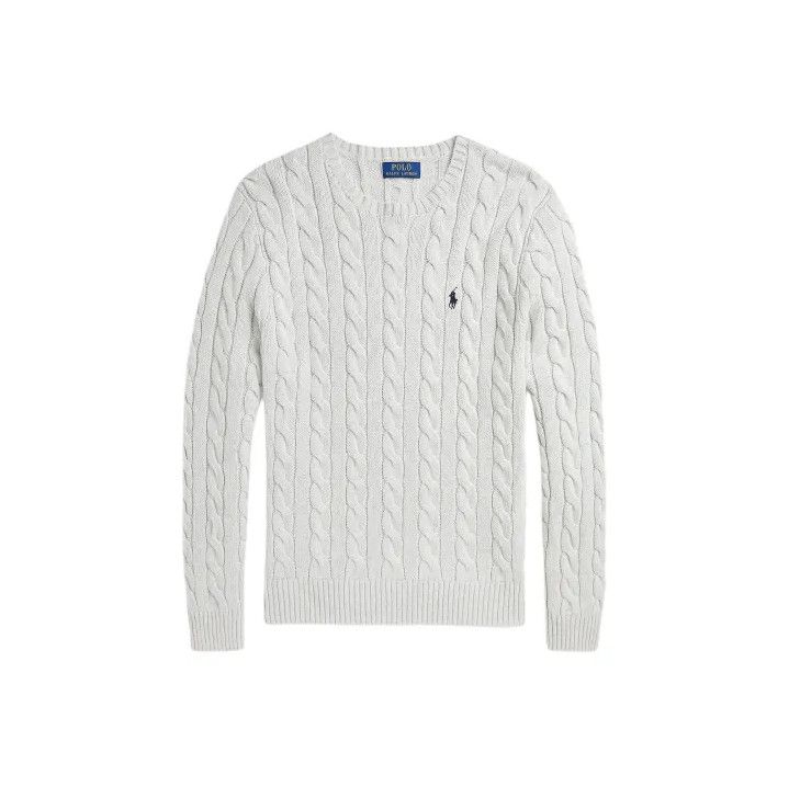 Polo Ralph Lauren Polo Ralph Lauren Men's Solid Cable Knit Sweater Size US L / EU 52-54 / 3 - 1 Thumbnail