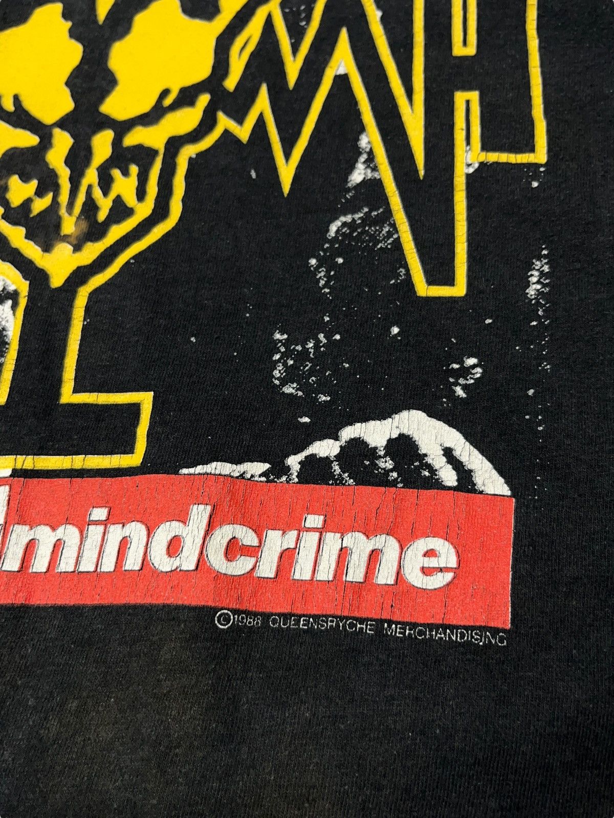 Band Tees Vintage 1988 Queensrÿche Operation Mindcrime T-shirt Size US XL / EU 56 / 4 - 6 Thumbnail