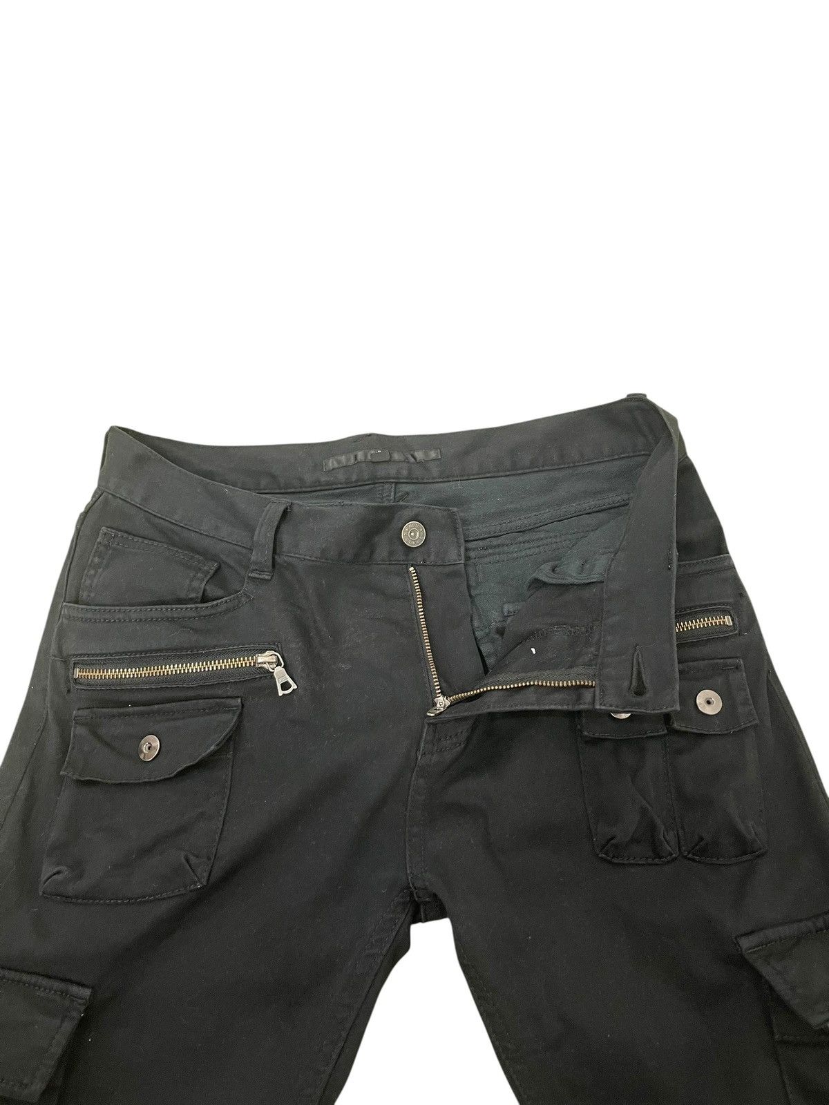 Japanese Brand Flare Cargo No ID Japan Stretch Boot Cut 1🟦6 Size US 32 / EU 48 - 12 Thumbnail