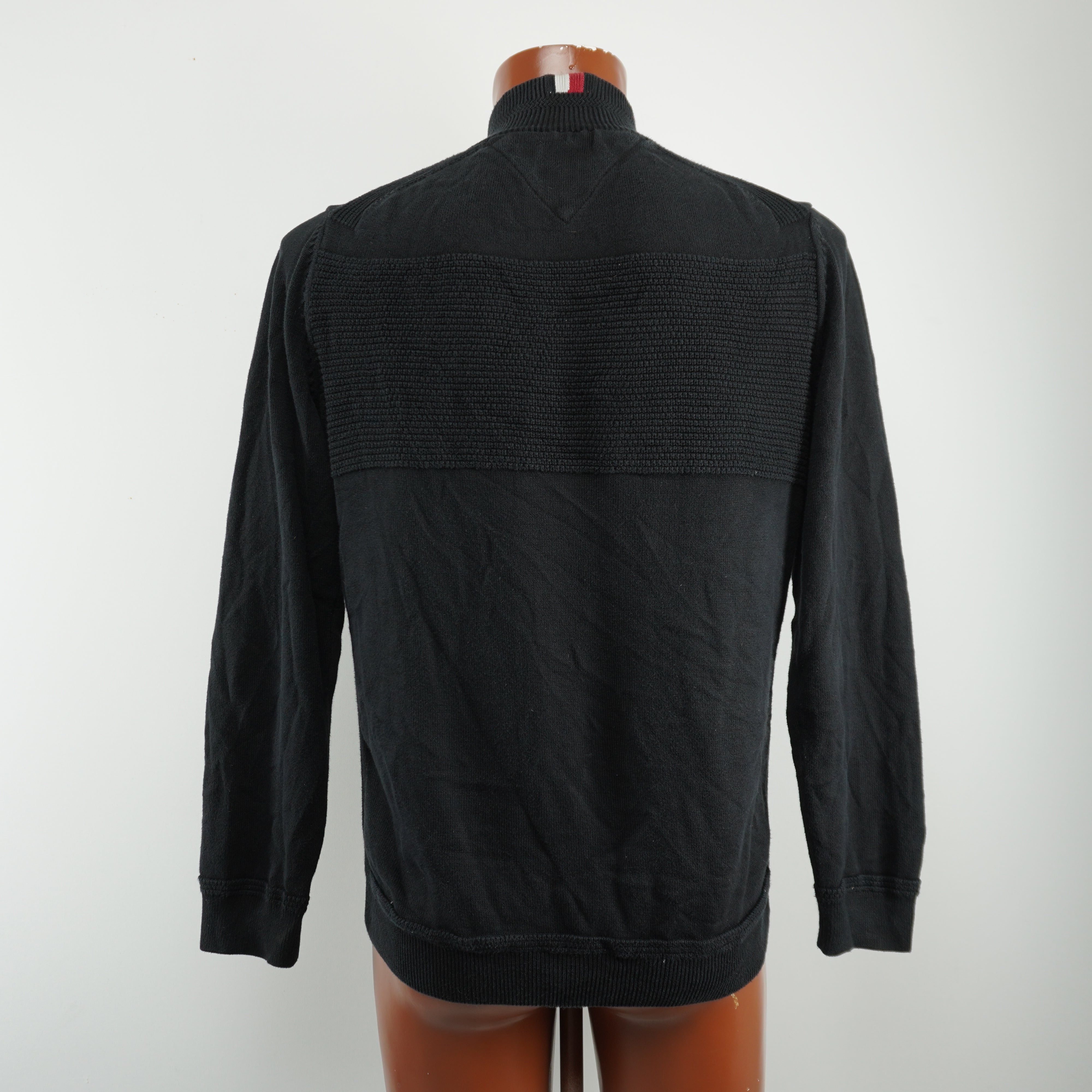 Tommy Hilfiger Pre-owned Men's Tommy Hilfiger Black Sweater Size US L / EU 52-54 / 3 - 4 Thumbnail