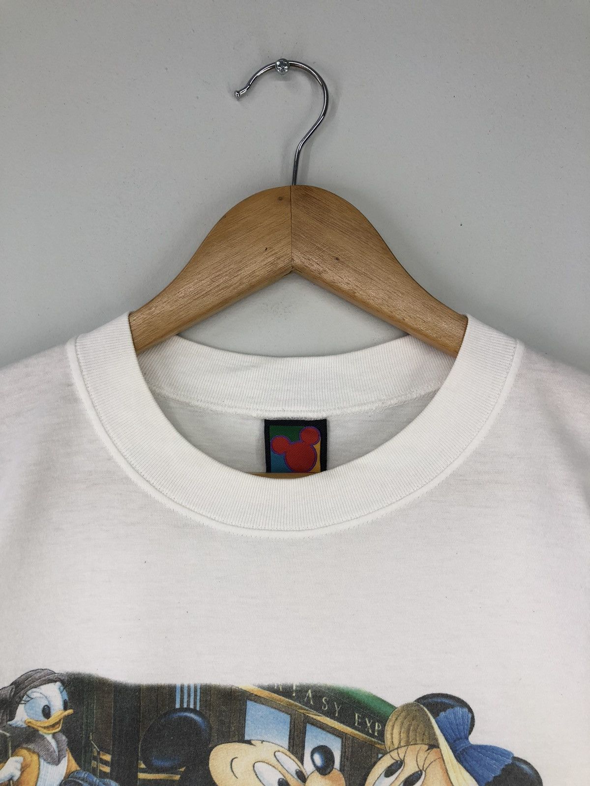 Disney × Mickey Mouse × Vintage Vintage 90s Mickey Minnie Unlimited Carton Tshirt Size US L / EU 52-54 / 3 - 5 Thumbnail