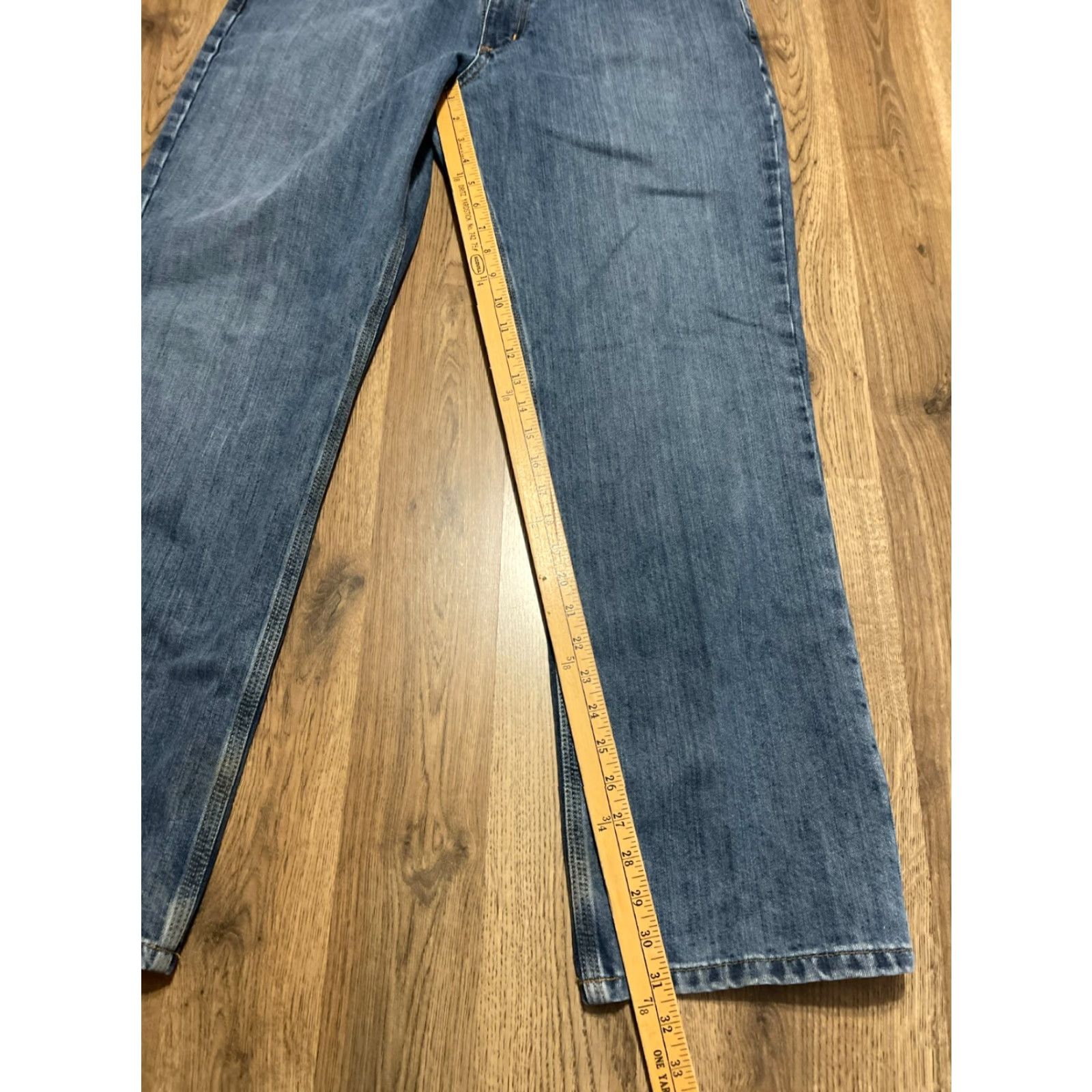 Carhartt Carhartt Jeans Men's 34x31 Blue Denim Straight Leg Pockets Regular Inseam 31in Size US 34 / EU 50 - 7 Thumbnail
