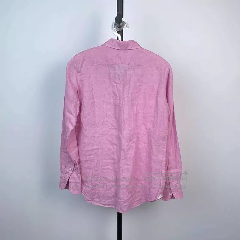 Loro Piana Loro Piana Solid Color Long Sleeve Single Breasted Linen S Size XS / US 0-2 / IT 36-38 - 2 Thumbnail