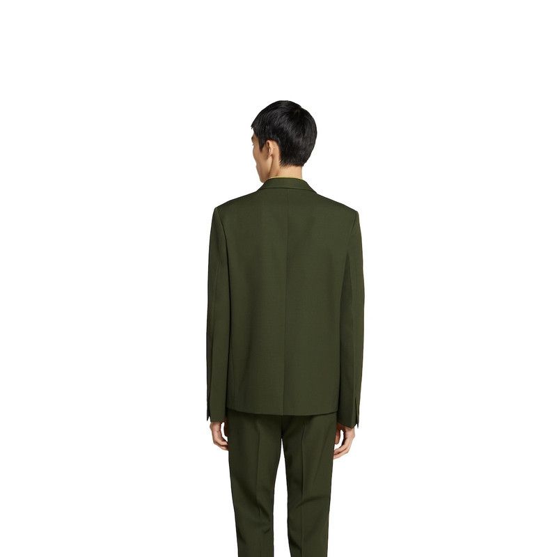 Gucci o1loc1c1125 813982 Embossed Wool Gabardine Jacket Size US M / EU 48-50 / 2 - 8 Thumbnail