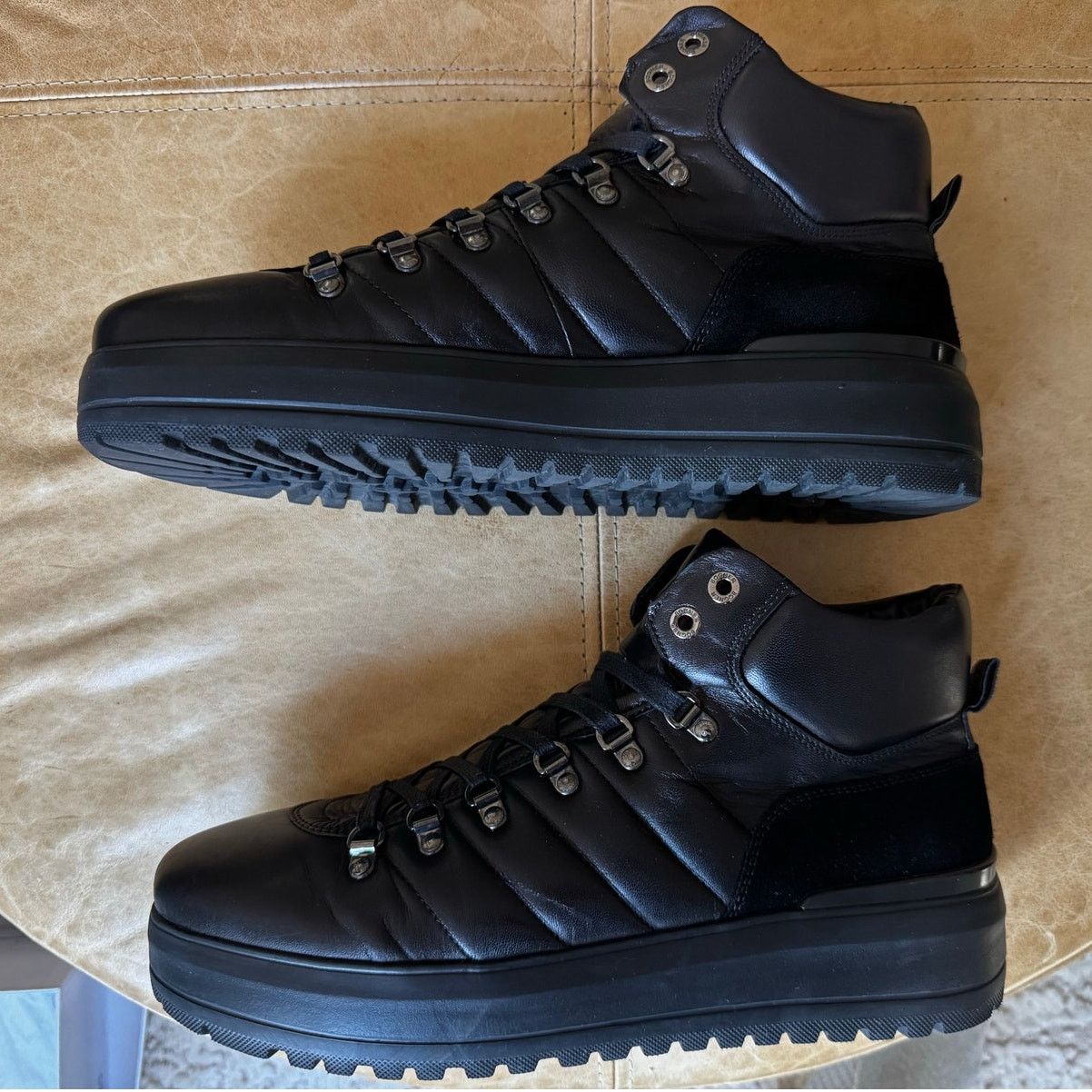 Bogner $590 Bogner high-top shoes, Made in Italy, size 45 (US12) Size US 12 / EU 45 - 4 Thumbnail