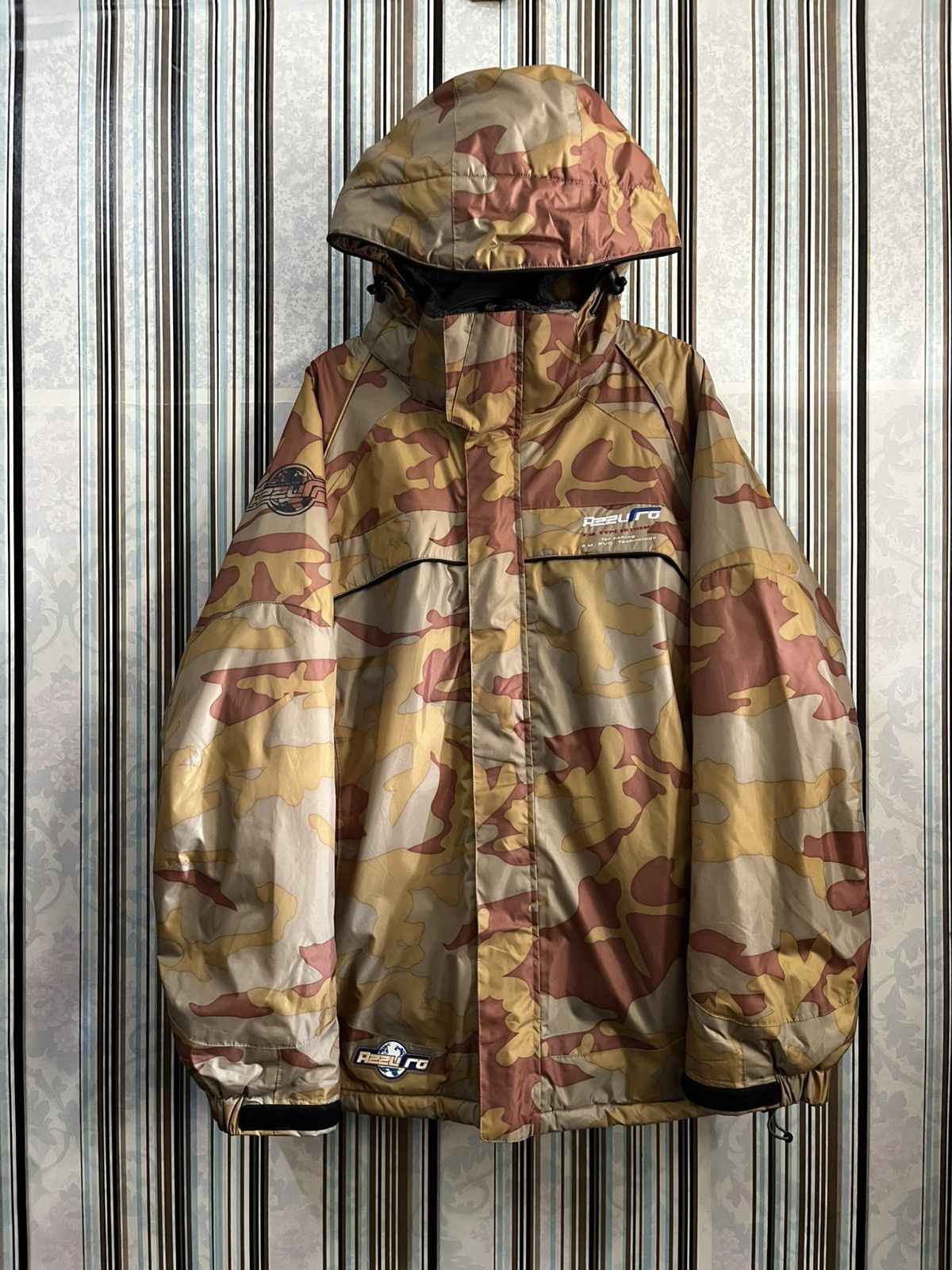 Other 2000s AZZURO camouflage hood waterproof #H4 Size US XL / EU 56 / 4 - 1 Thumbnail