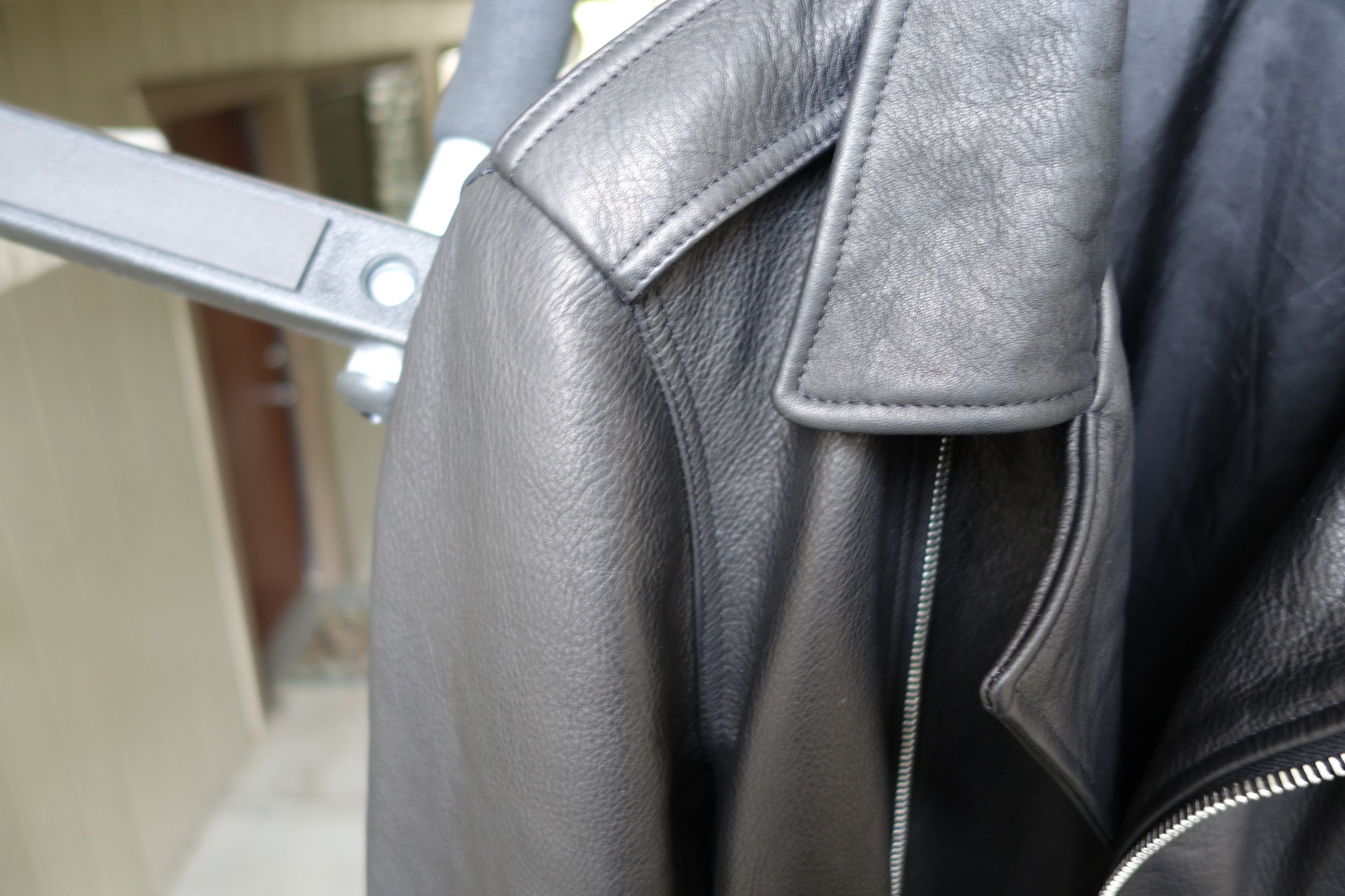 Rick Owens Rick Owens 2014 Stooges Heavy Calf Leather Jacket LCW Size US M / EU 48-50 / 2 - 4 Thumbnail
