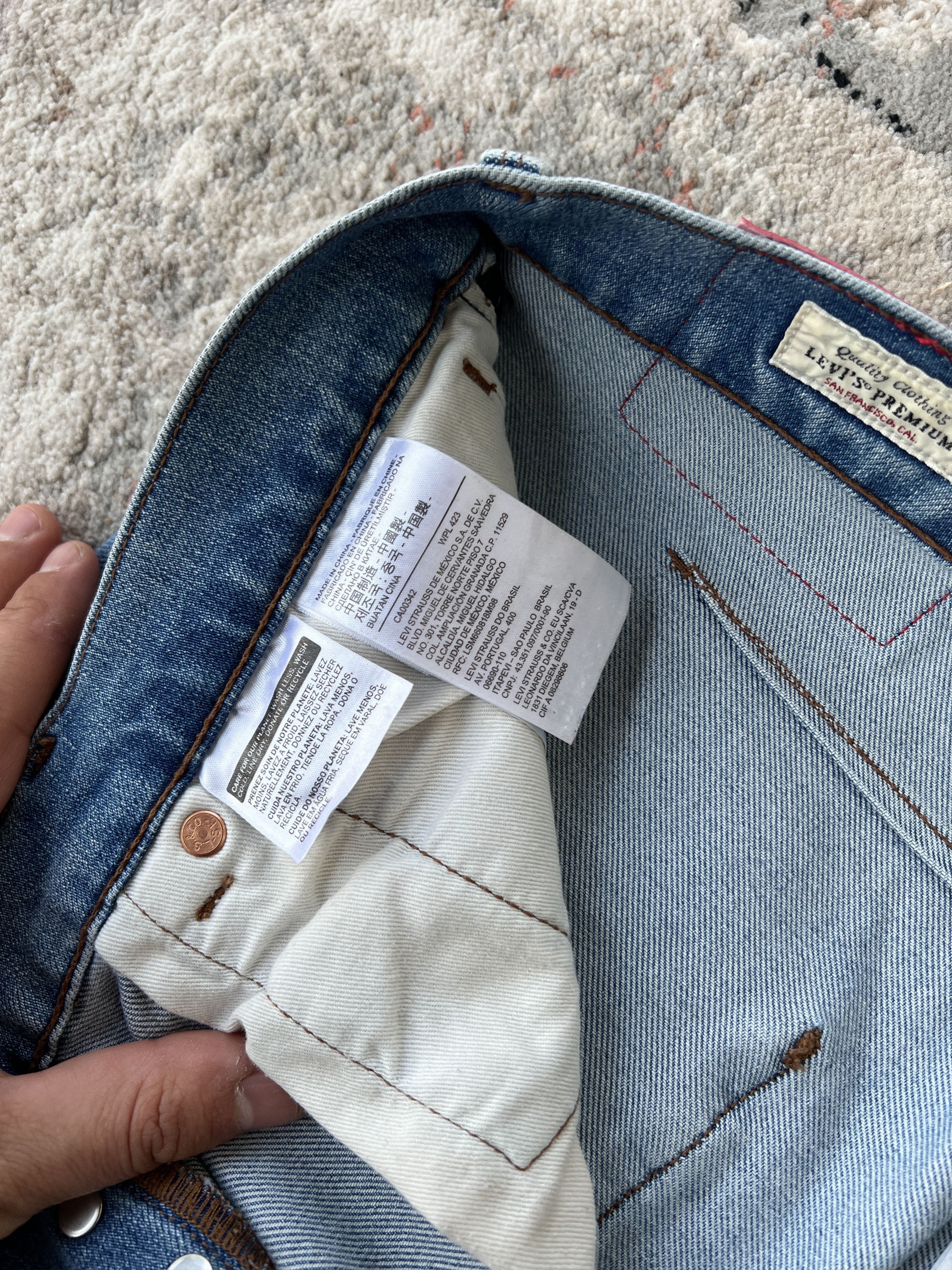 Levi's Levi's Lot LEJ 512 Red Line Pants Size US 32 / EU 48 - 6 Thumbnail