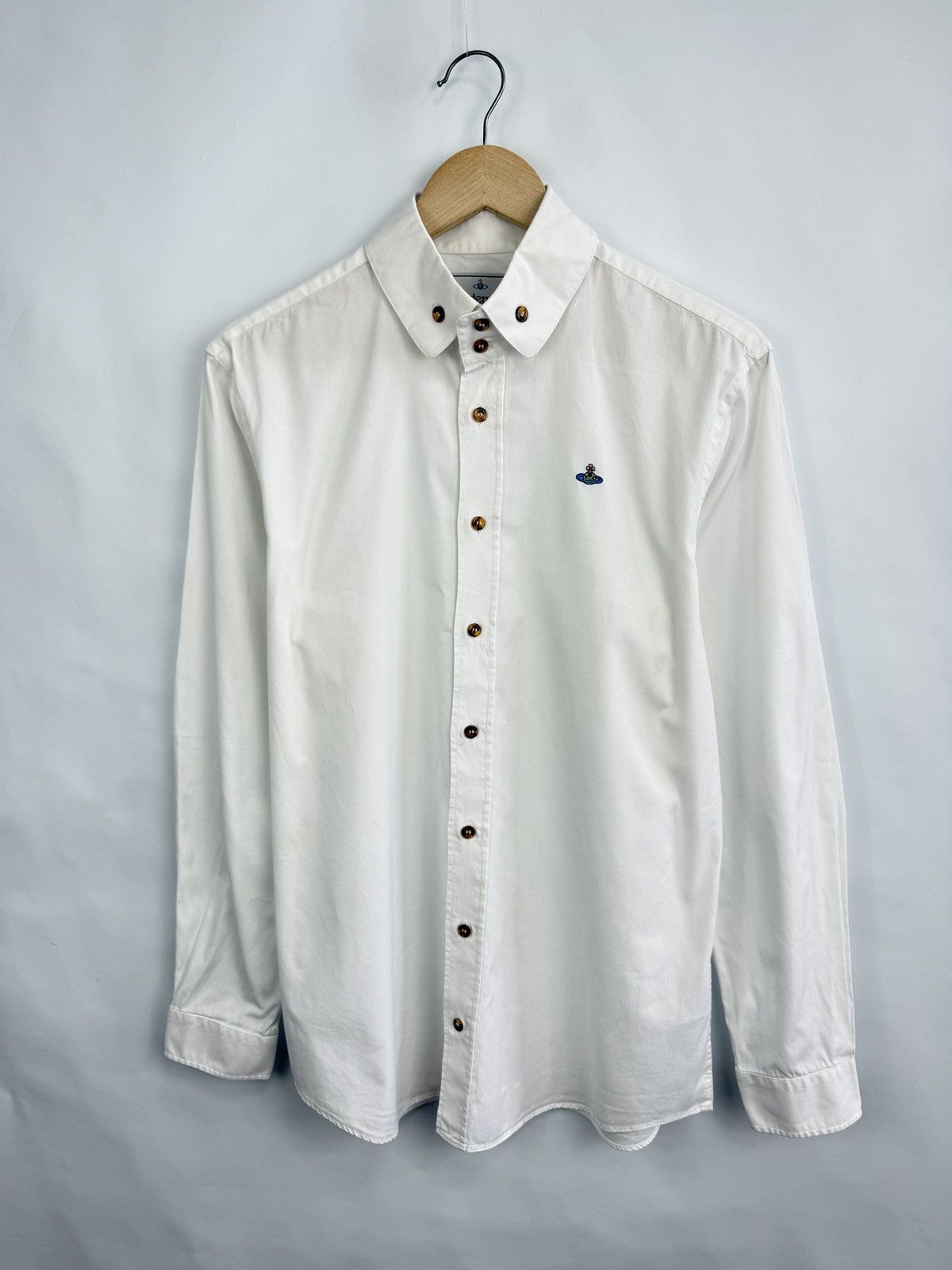 Vivienne Westwood 🇮🇹 Vivienne Westwood Luxury Shirt Rare Retro Hype Y2K Size US M / EU 48-50 / 2 - 2 Thumbnail
