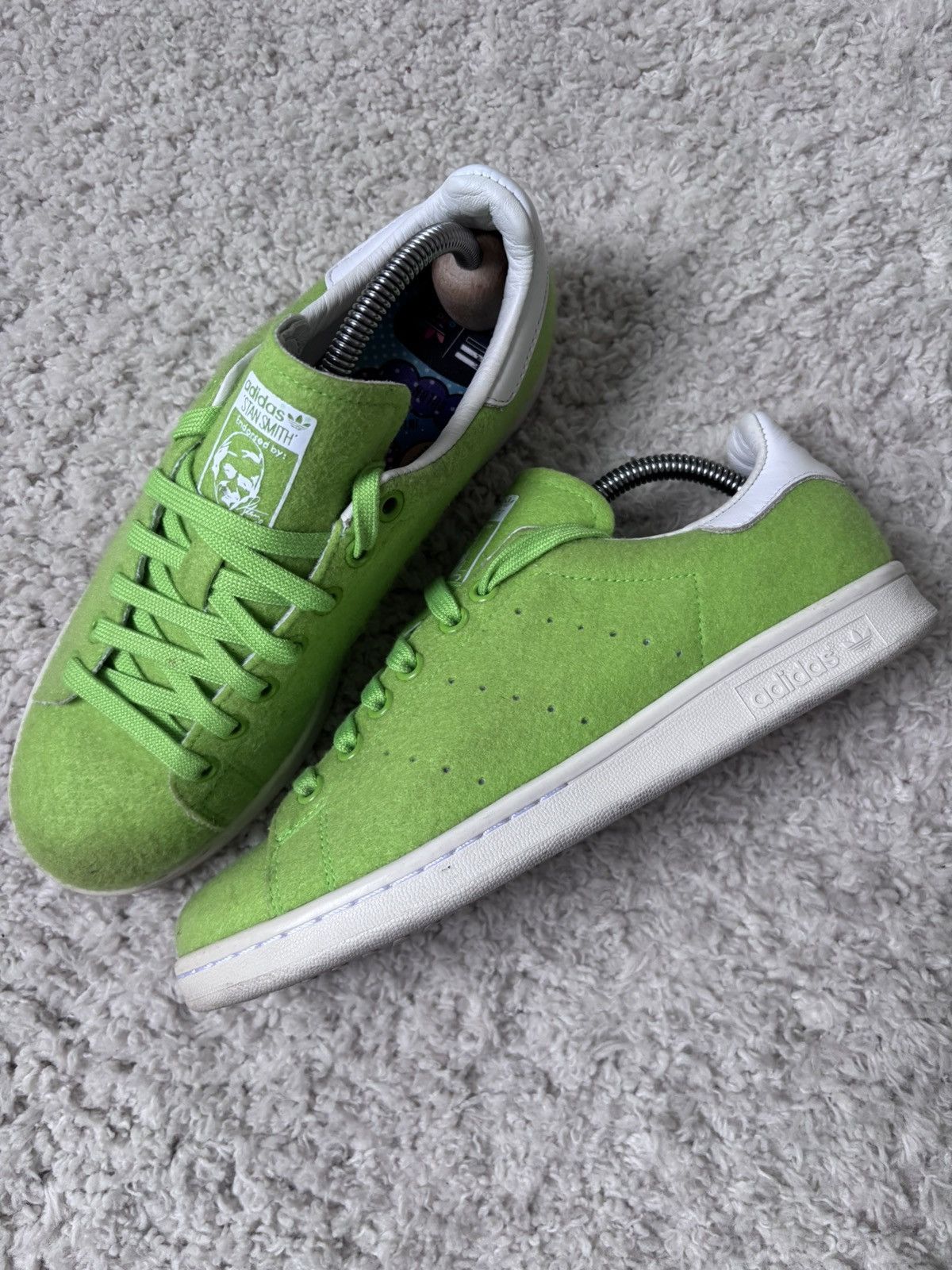 Adidas × Pharrell Adidas x Pharrell Williams Stan Smith “Tennis Ball” – 2014 Size US 7 / EU 40 - 5 Thumbnail