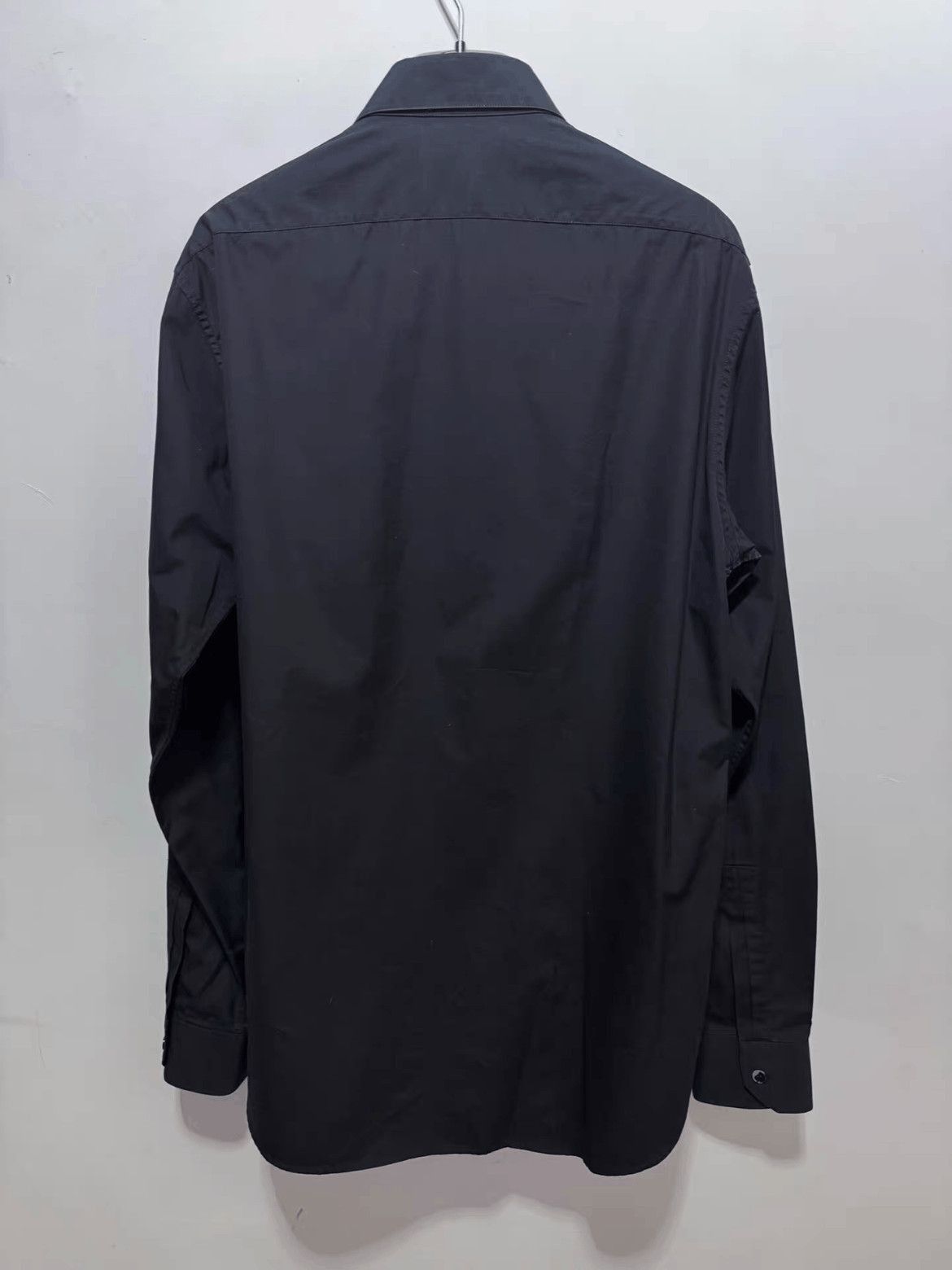 Saint Laurent Paris Sz 40 Saint Laurent Paris by Hedi 13AW Runway Formal Shirt- Size US L / EU 52-54 / 3 - 2 Thumbnail