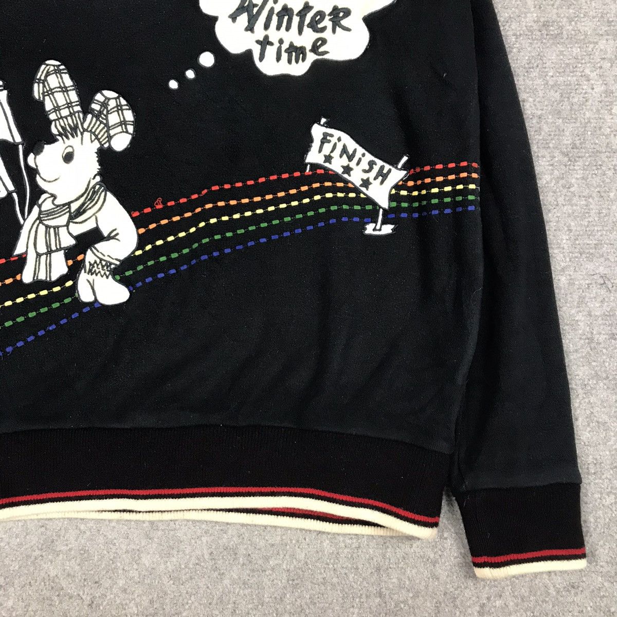 Japanese Brand × Jean Charles De Castelbajac Castelbajac embroidery design sweatshirt Size US S / EU 44-46 / 1 - 4 Thumbnail