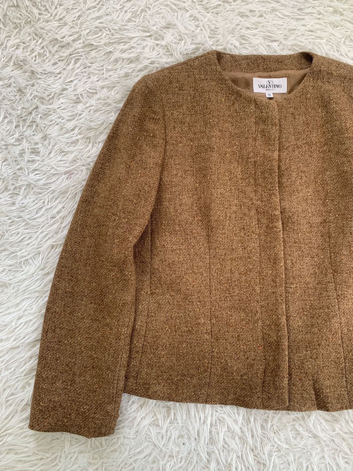 Valentino Valentino Miss V Wool Jacket Made in Italy Size S / US 4 / IT 40 - 3 Thumbnail