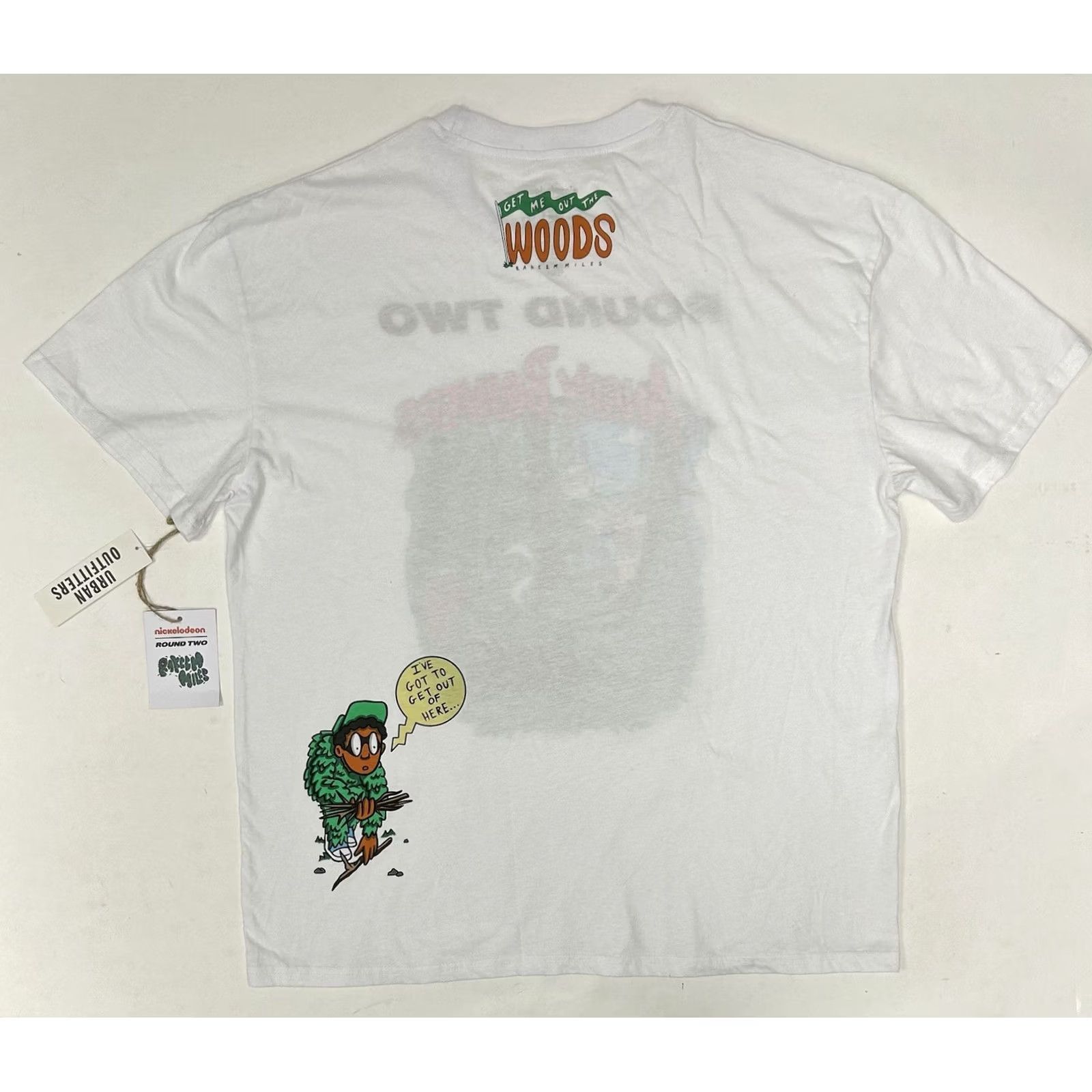 Round Two Round Two Nickelodeon Angry Beavers Tee Men's XL White Rakeem Miles Size US XL / EU 56 / 4 - 2 Thumbnail