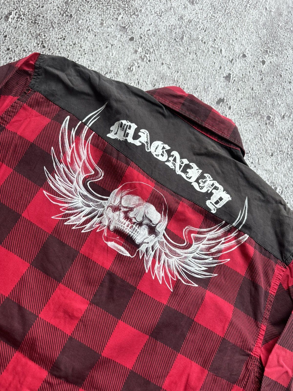Hysteric Glamour Y2k Magnyfy Skull Punk Style Shirt Size US M / EU 48-50 / 2 - 4 Thumbnail