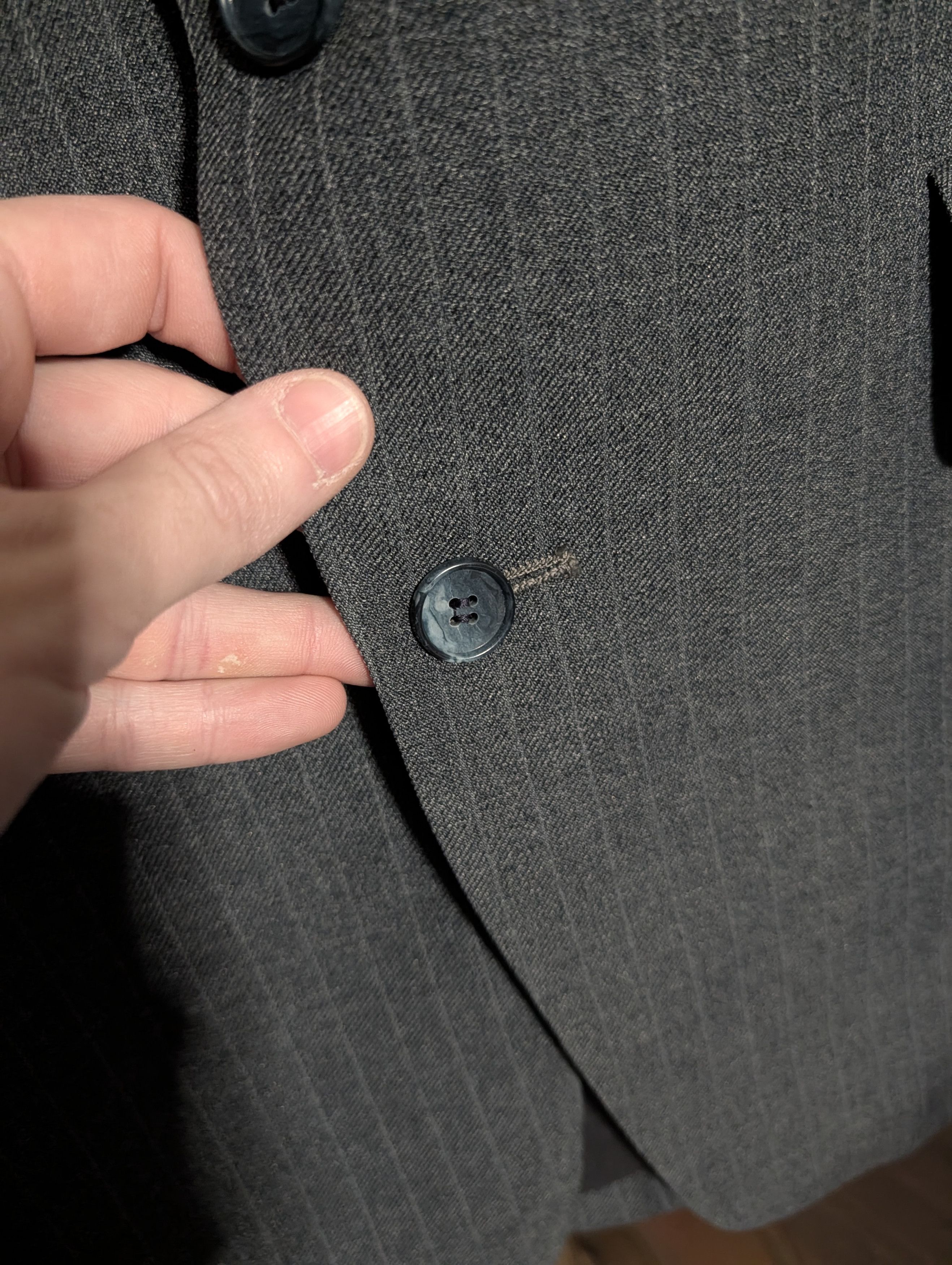 Levi's Vintage Clothing Vintage made in USA Business Class pinstriped blazer Size 40L - 3 Thumbnail