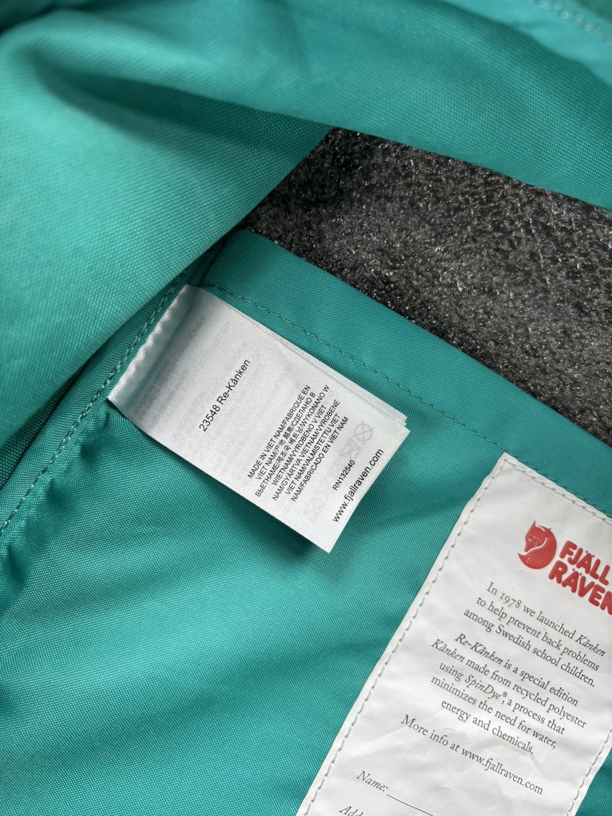 Fjallraven Womens bag Fjallraven Color Turquiose Size ONE SIZE - 10 Thumbnail
