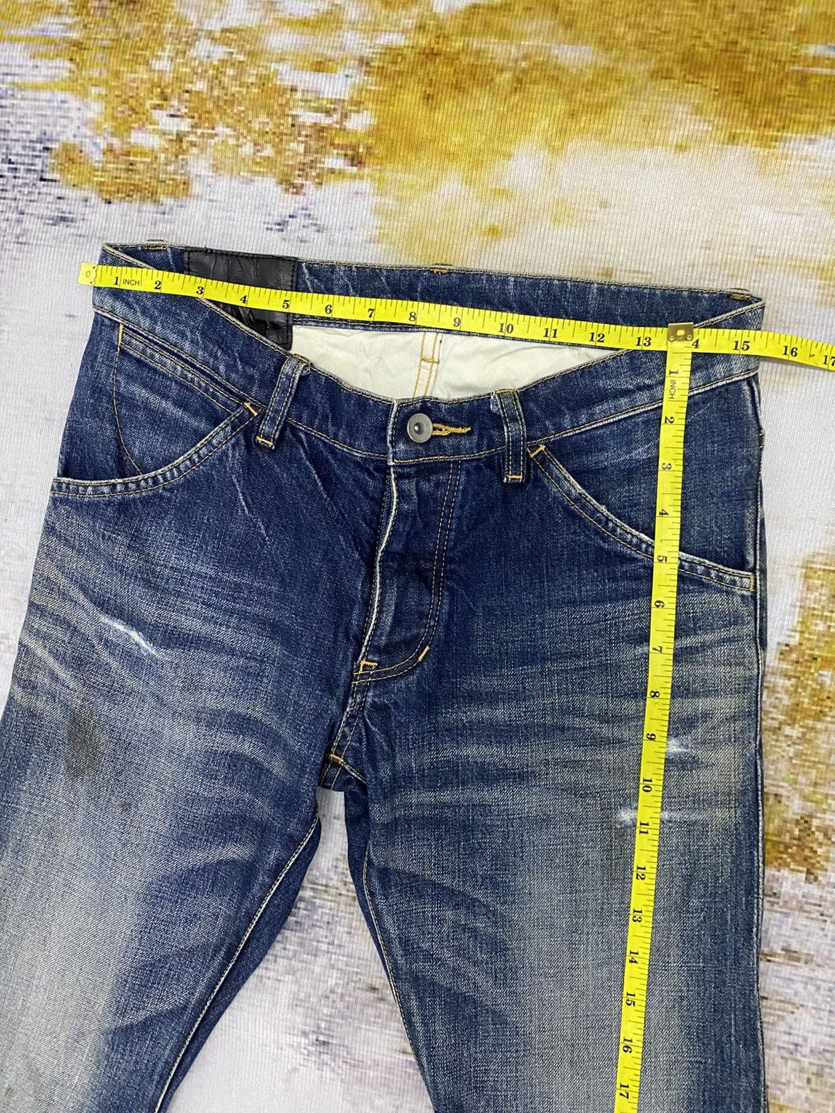 Attachment Vintage Attachment Distressed Denim Jeans Size US 31 - 21 Thumbnail
