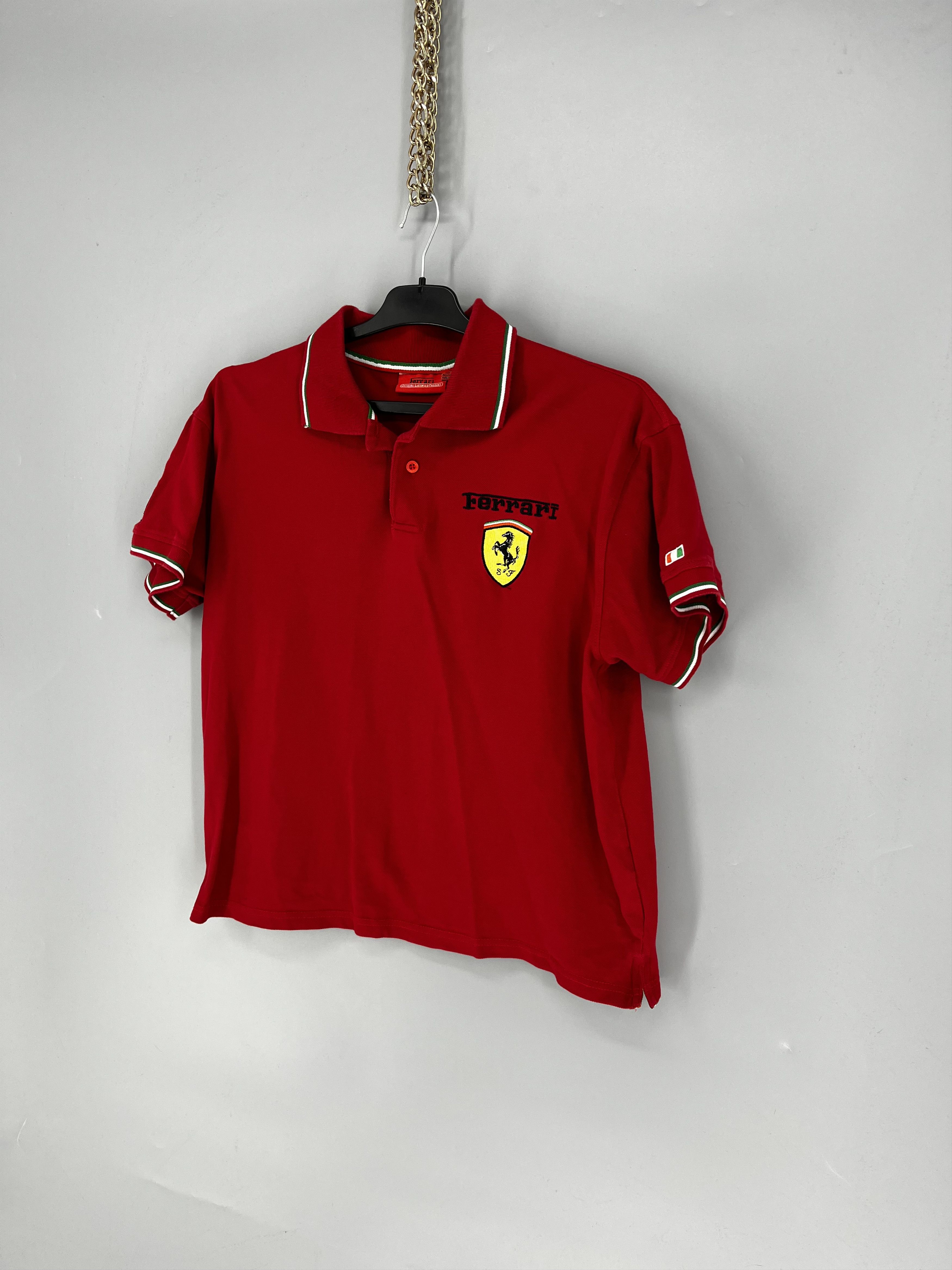 Ferrari FERRARI T SHIRT JERSEY RACING FORMULA ONE SHELL OFFICIAL Size M / US 6-8 / IT 42-44 - 3 Thumbnail