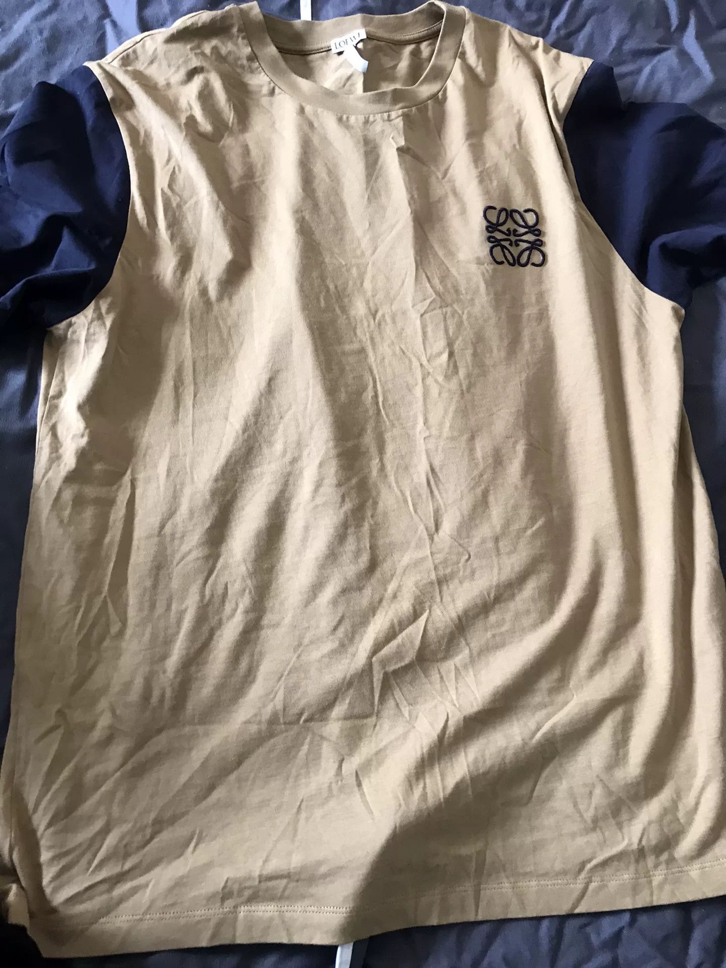 Loewe LOEWE Short Sleeve T-Shirt with Design Sleeves Size US L / EU 52-54 / 3 - 1 Thumbnail