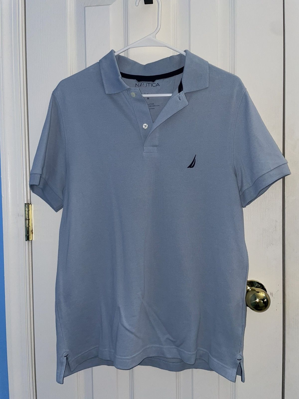 Nautica Nautica Slim Fit Polo Shirt – Light Blue – Size M Size US M / EU 48-50 / 2 - 3 Thumbnail