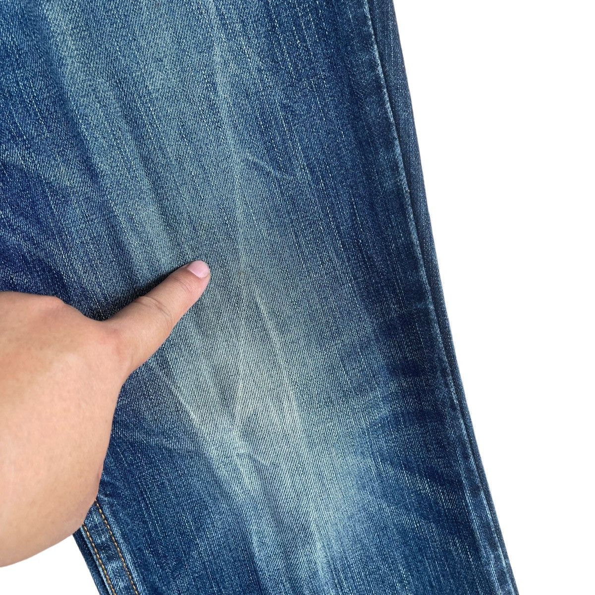 Japanese Brand Cloud 72 Skull Embroidered Jeans Size US 35 - 7 Thumbnail