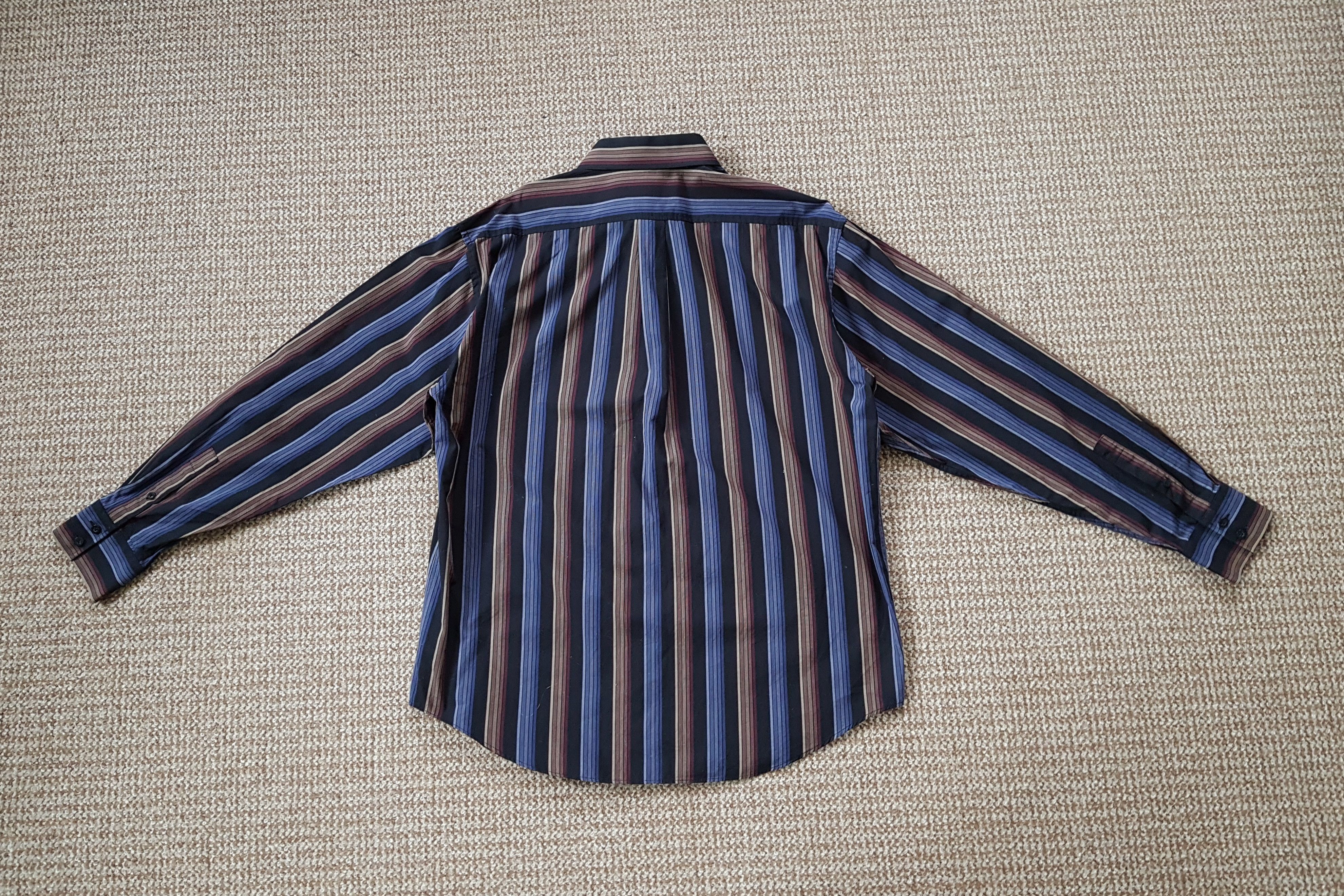 Yves Saint Laurent Vintage YSL Yves Saint Laurent Stripe Shirt sz L Size US L / EU 52-54 / 3 - 4 Thumbnail