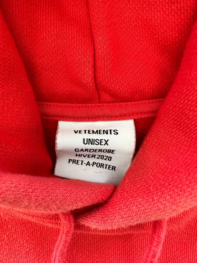 Vetements Vetements Unavailable 19AW Academic Style Printed Hoodie S Size US S / EU 44-46 / 1 - 4 Thumbnail