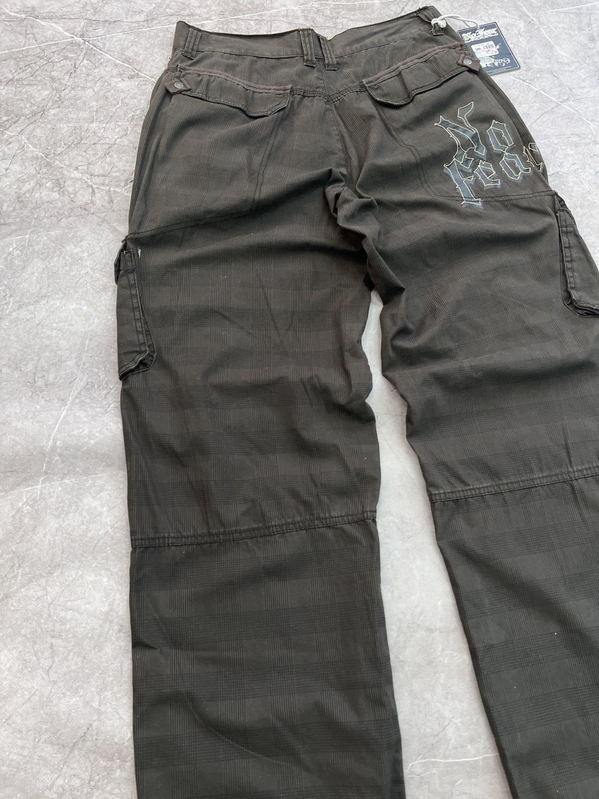 Diesel × No Fear VINTAGE Y2K DIESEL STYLE CARGO NO FEAR rap pants skater Size US 32 / EU 48 - 13 Thumbnail