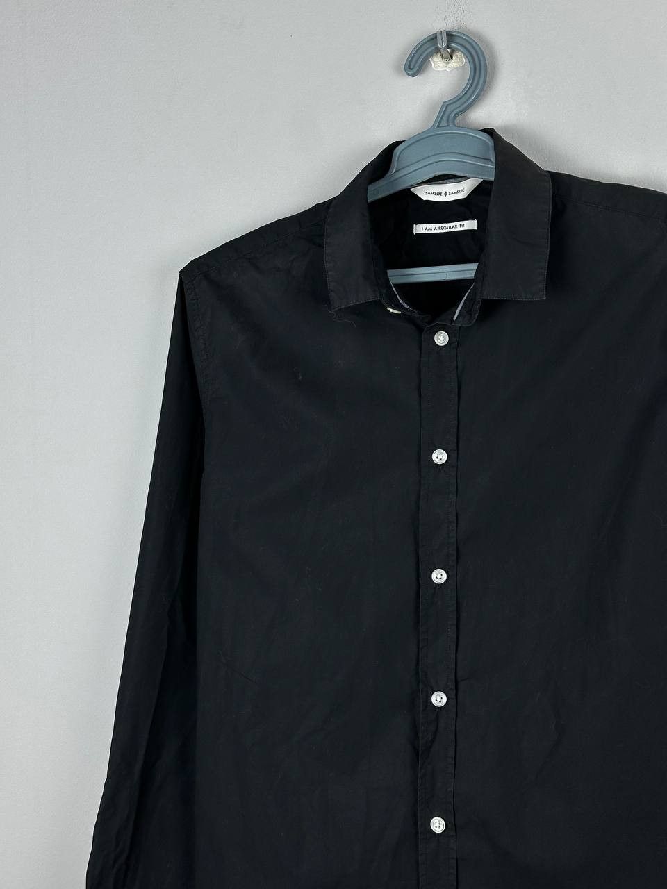 Samsoe Samsoe Samsoe Samsoe Black Liam Casual Streetwear Shirt Size US M / EU 48-50 / 2 - 3 Thumbnail