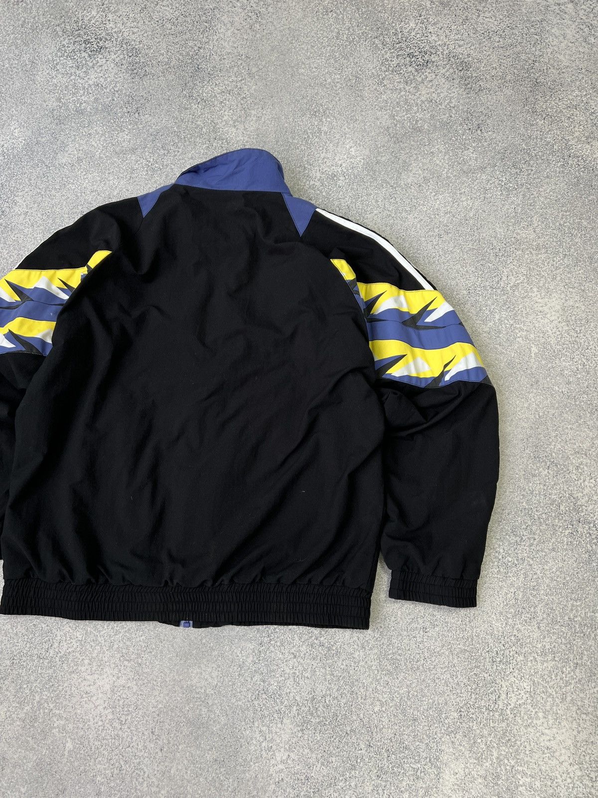 Adidas × Vintage Vintage Adidas 90-s Zip track sweatshirt Size US M / EU 48-50 / 2 - 11 Thumbnail