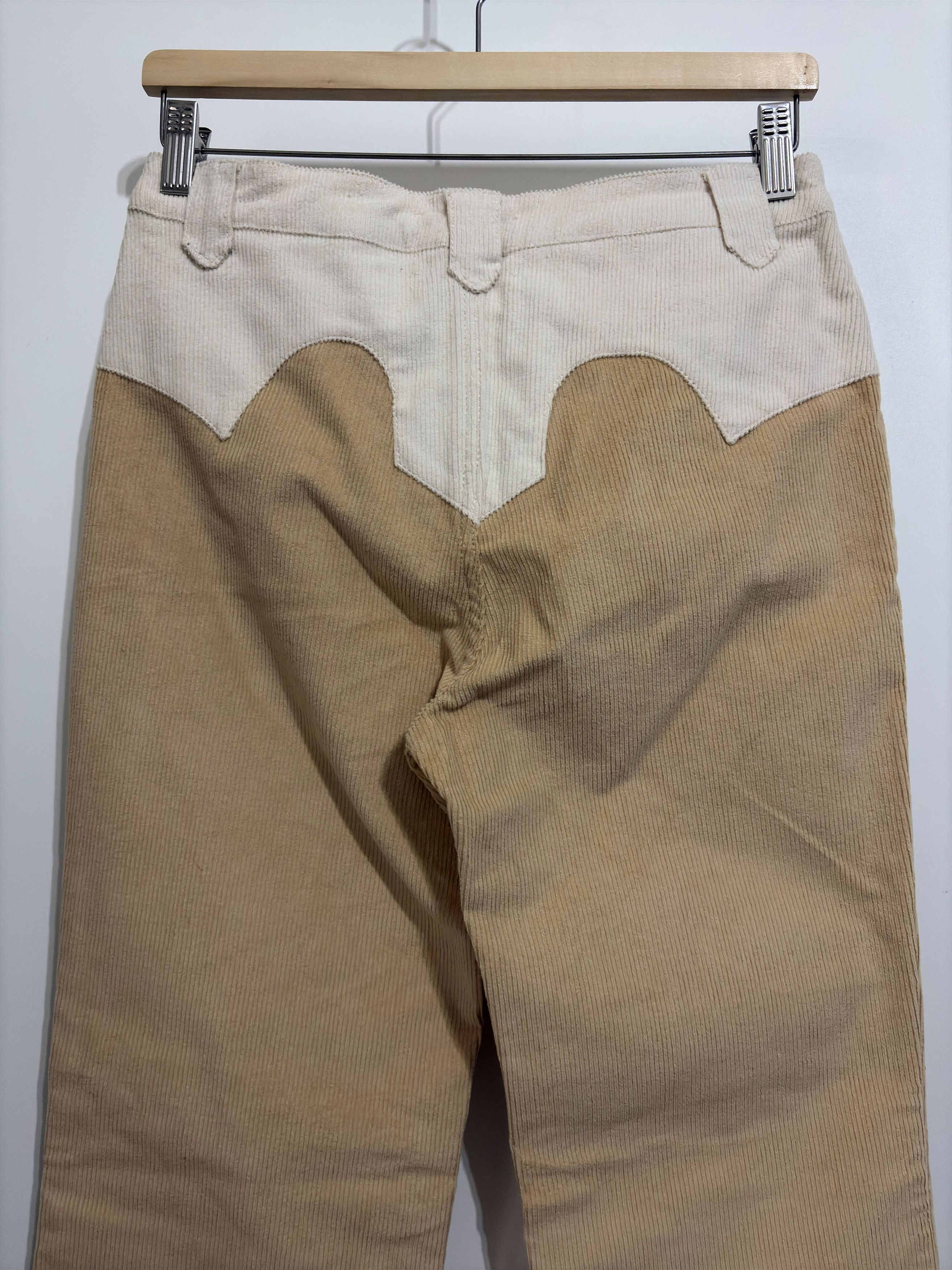Paloma Wool Western Yoke Detail Color Block Pants Size 26" / US 2 / IT 38 - 4 Thumbnail