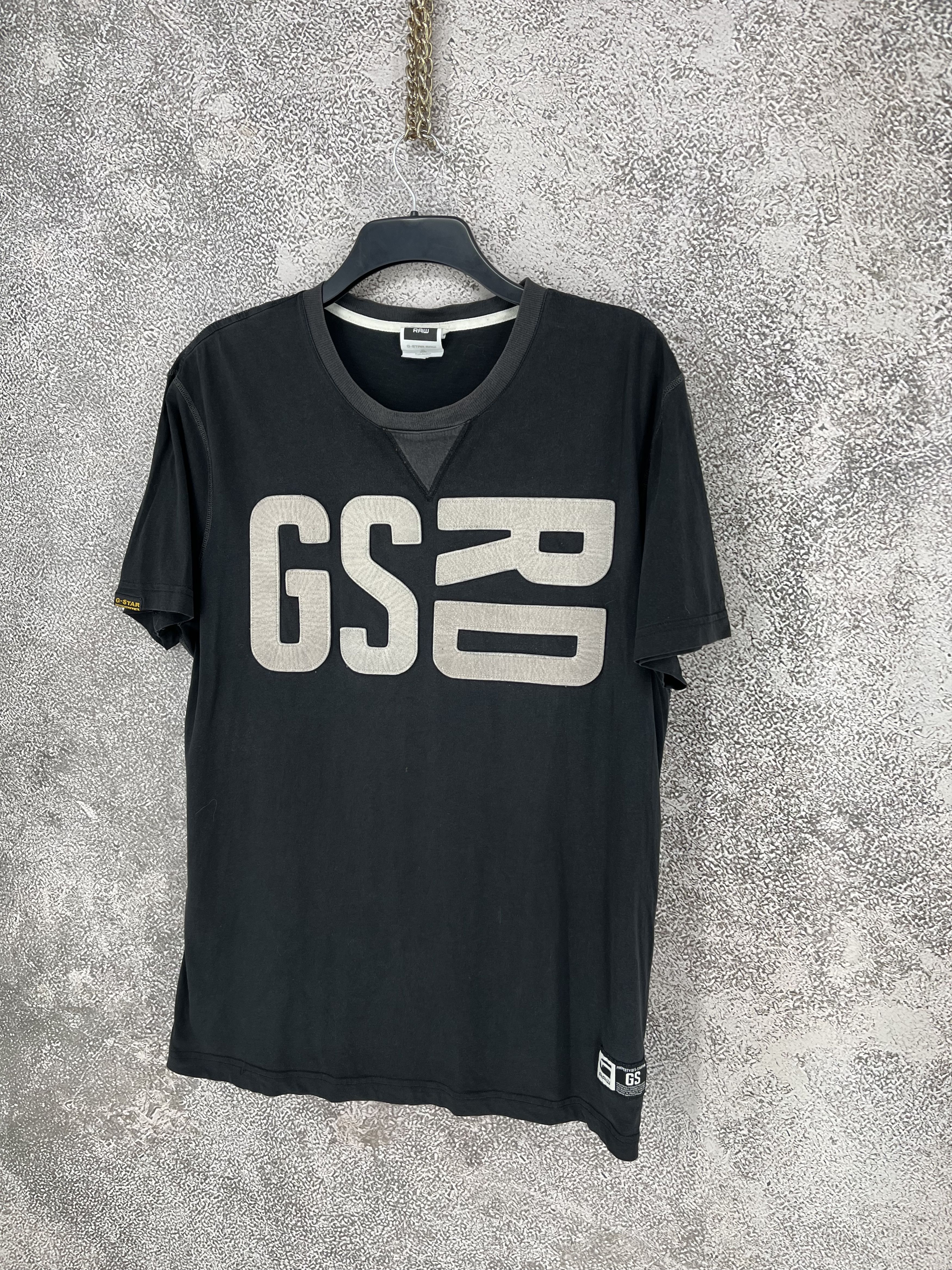 Raw State Vintage GStar G-Star Raw Grey Muscle Tshirt Size-XL Size US XXL / EU 58 / 5 - 3 Thumbnail